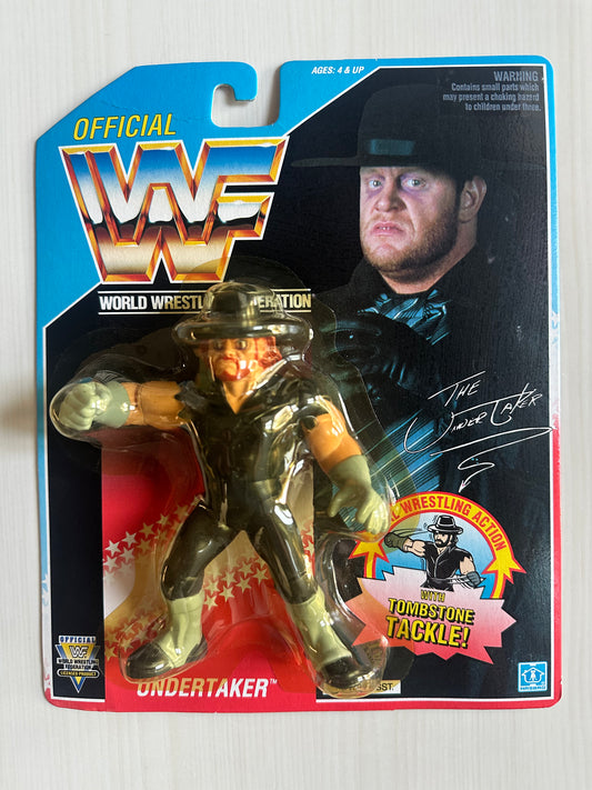 The Undertaker Series 4 WWF Hasbro MOC figure