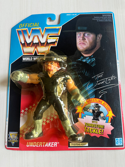 The Undertaker Series 4 WWF Hasbro MOC figure