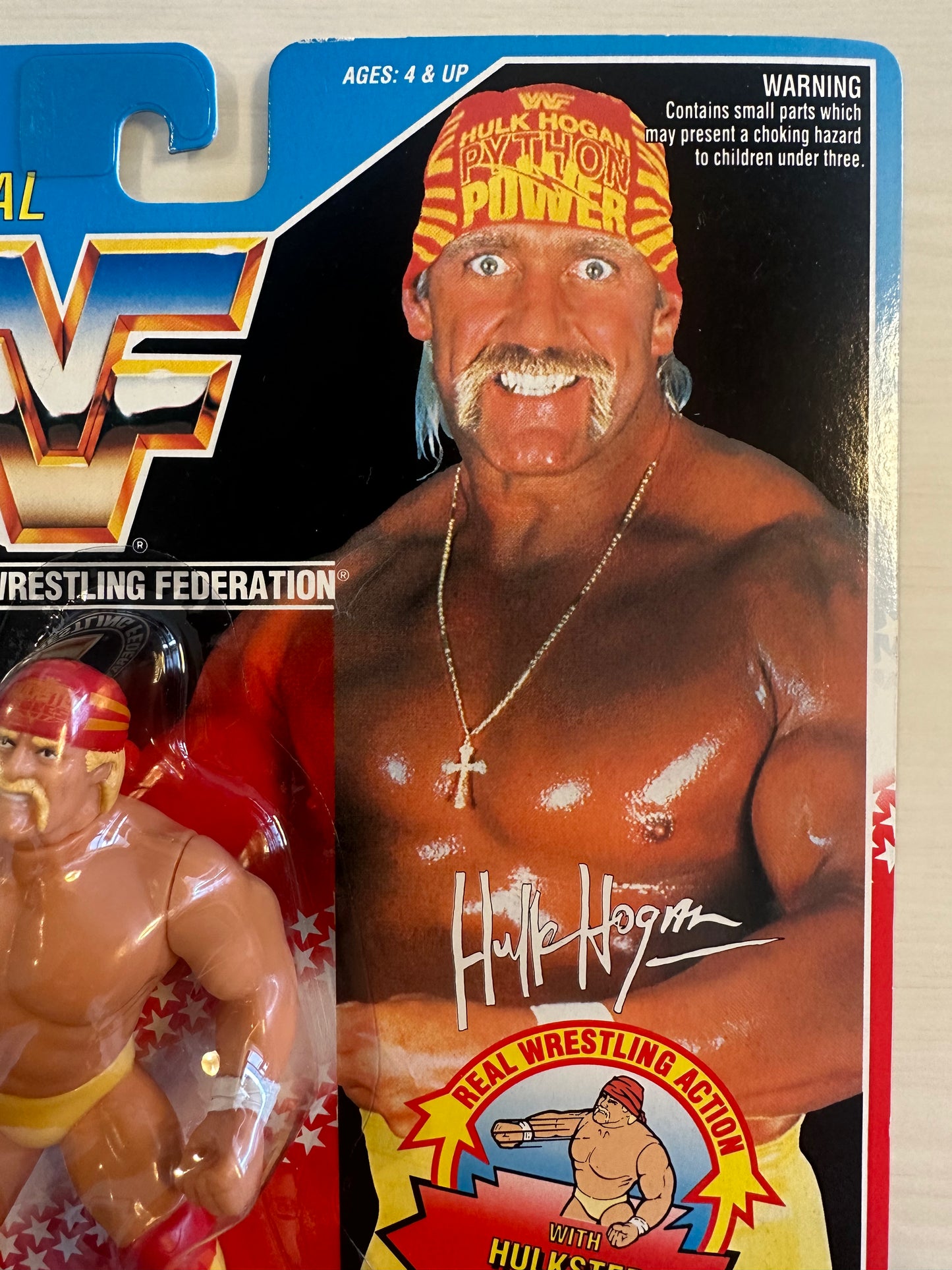 Hulk Hogan Series 5 WWF Hasbro