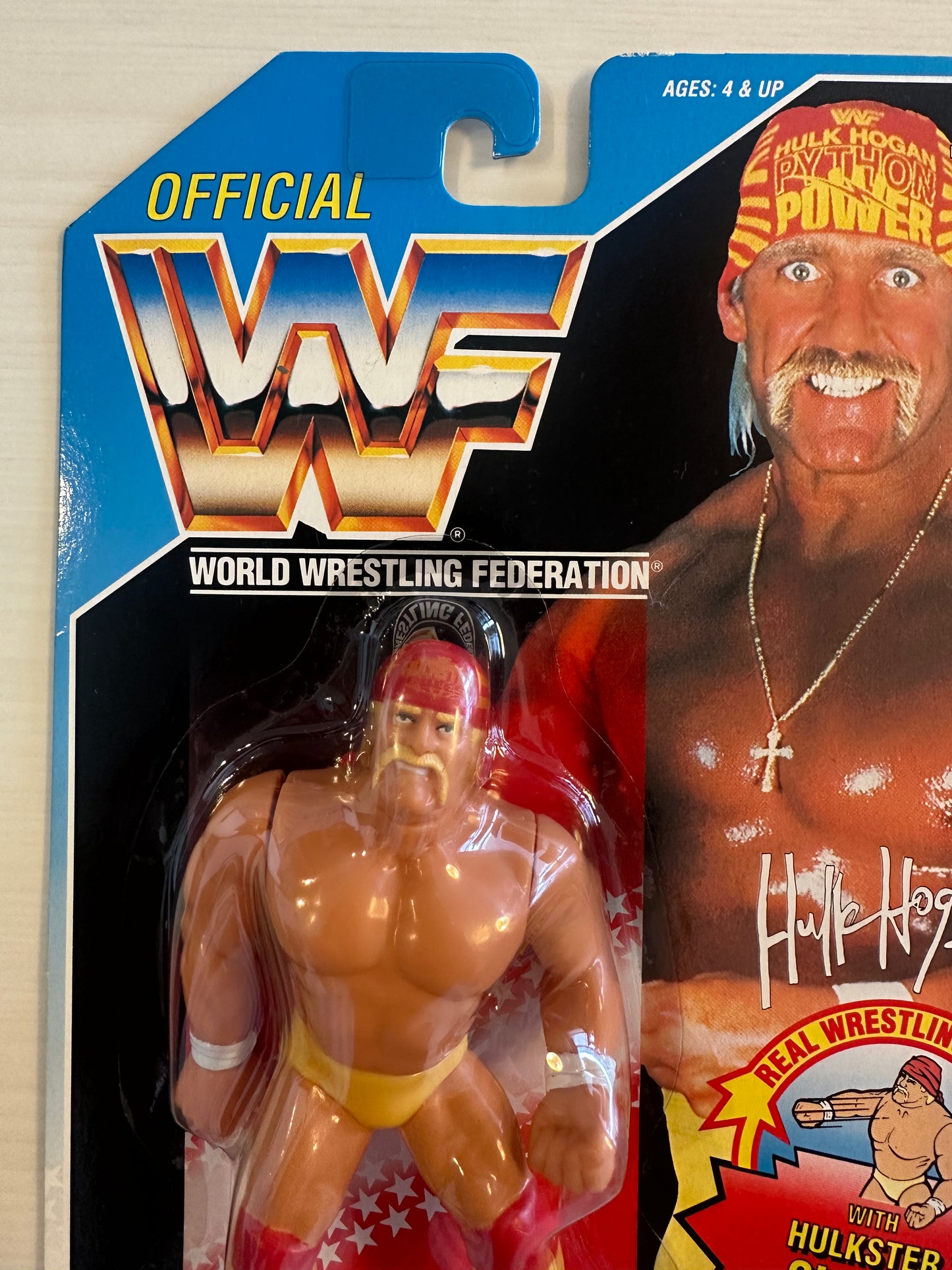 Hulk Hogan Series 5 WWF Hasbro