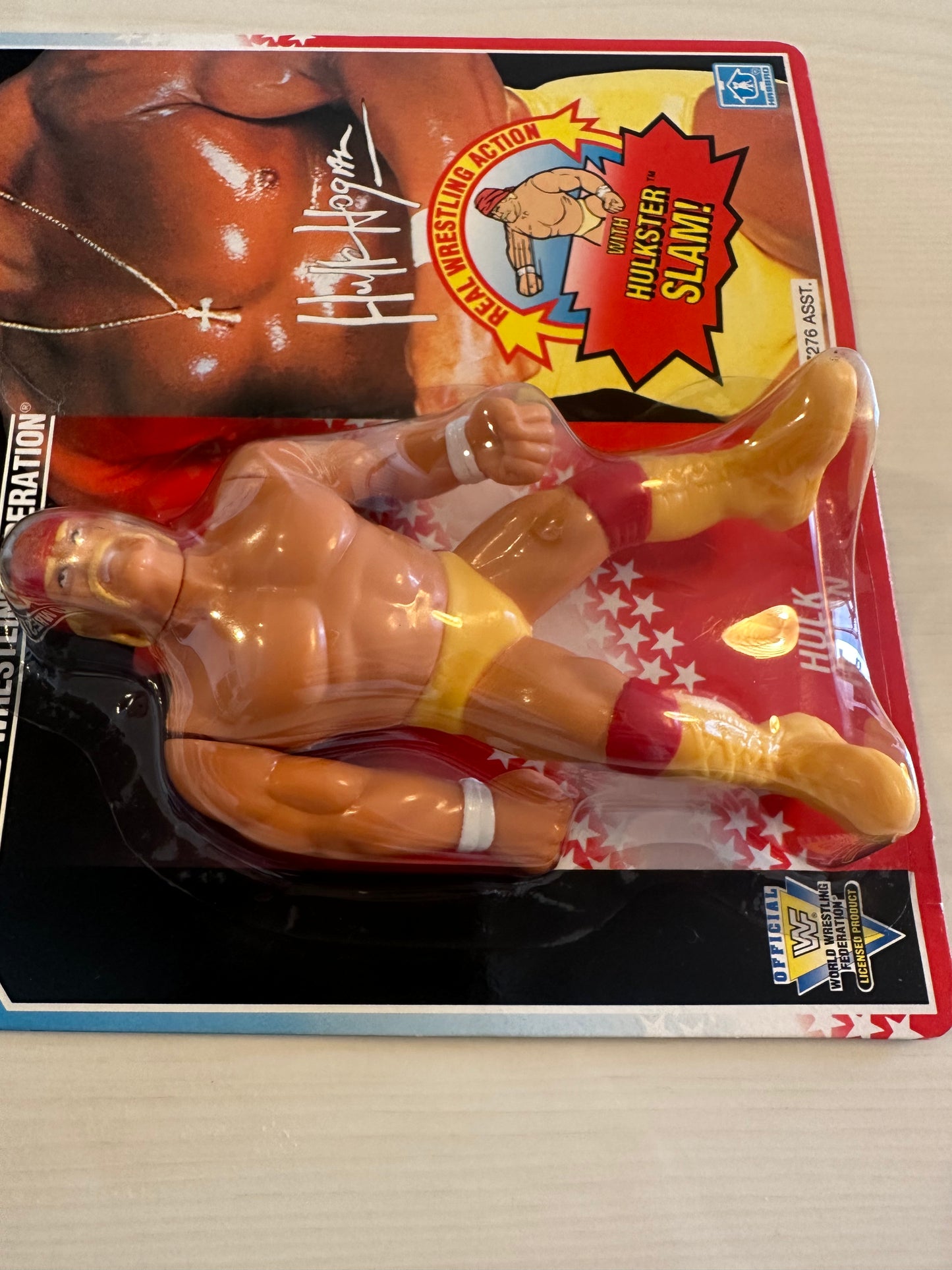 Hulk Hogan Series 5 WWF Hasbro