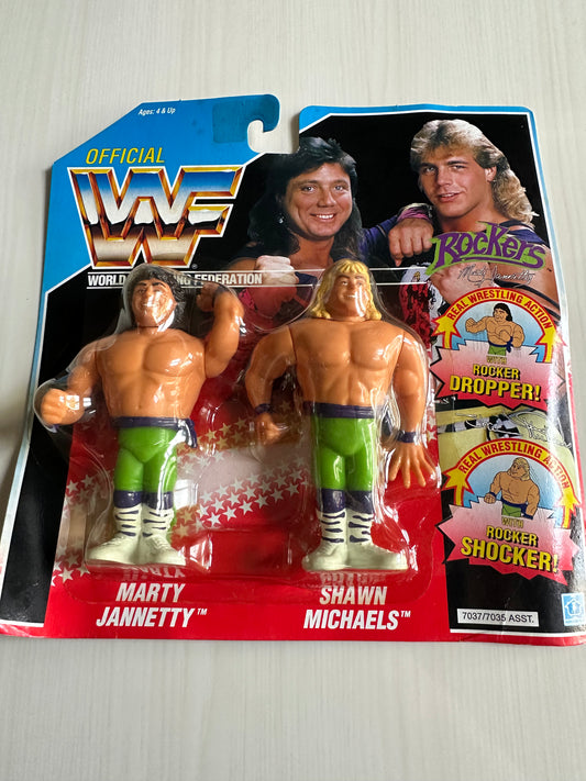 The Rockers Series 2 WWF Hasbro MOC figure
