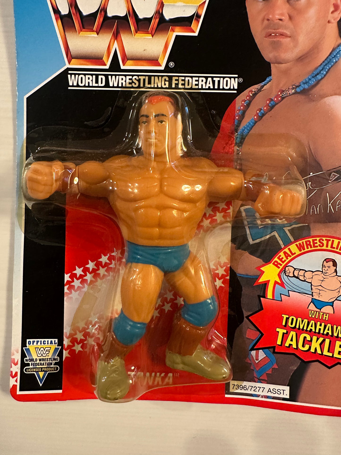 Tatanka Series 6 WWF Hasbro