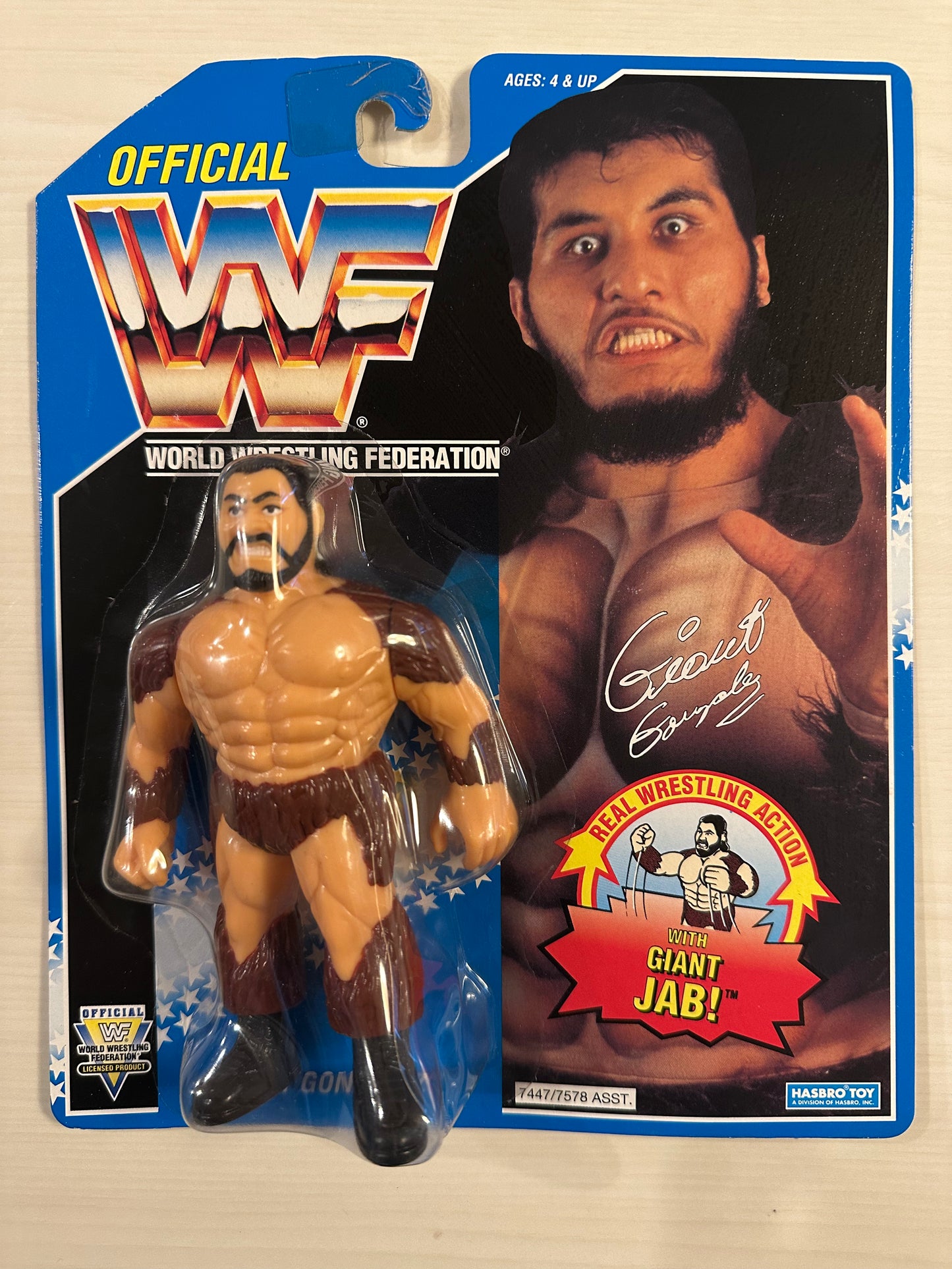 Giant Gonzalez Series 10 WWF Hasbro