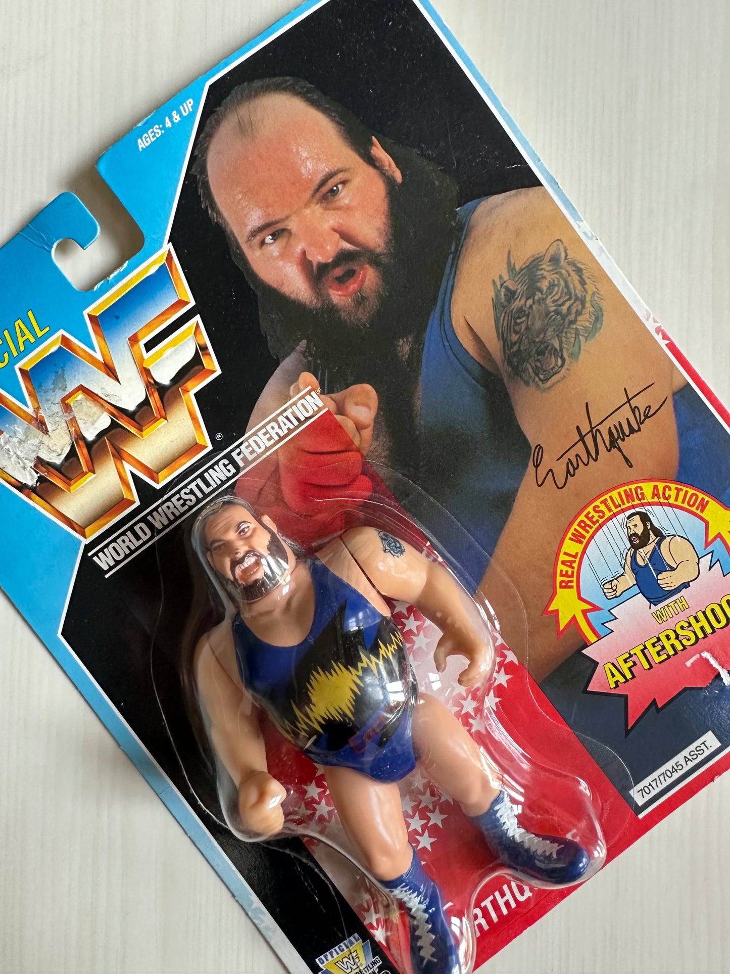 Earthquake Series 3 WWF Hasbro MOC figure