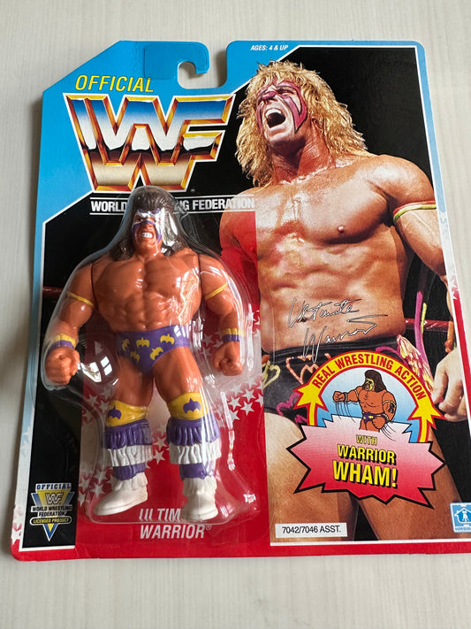 Ultimate Warrior Series 3 WWF Hasbro MOC figure