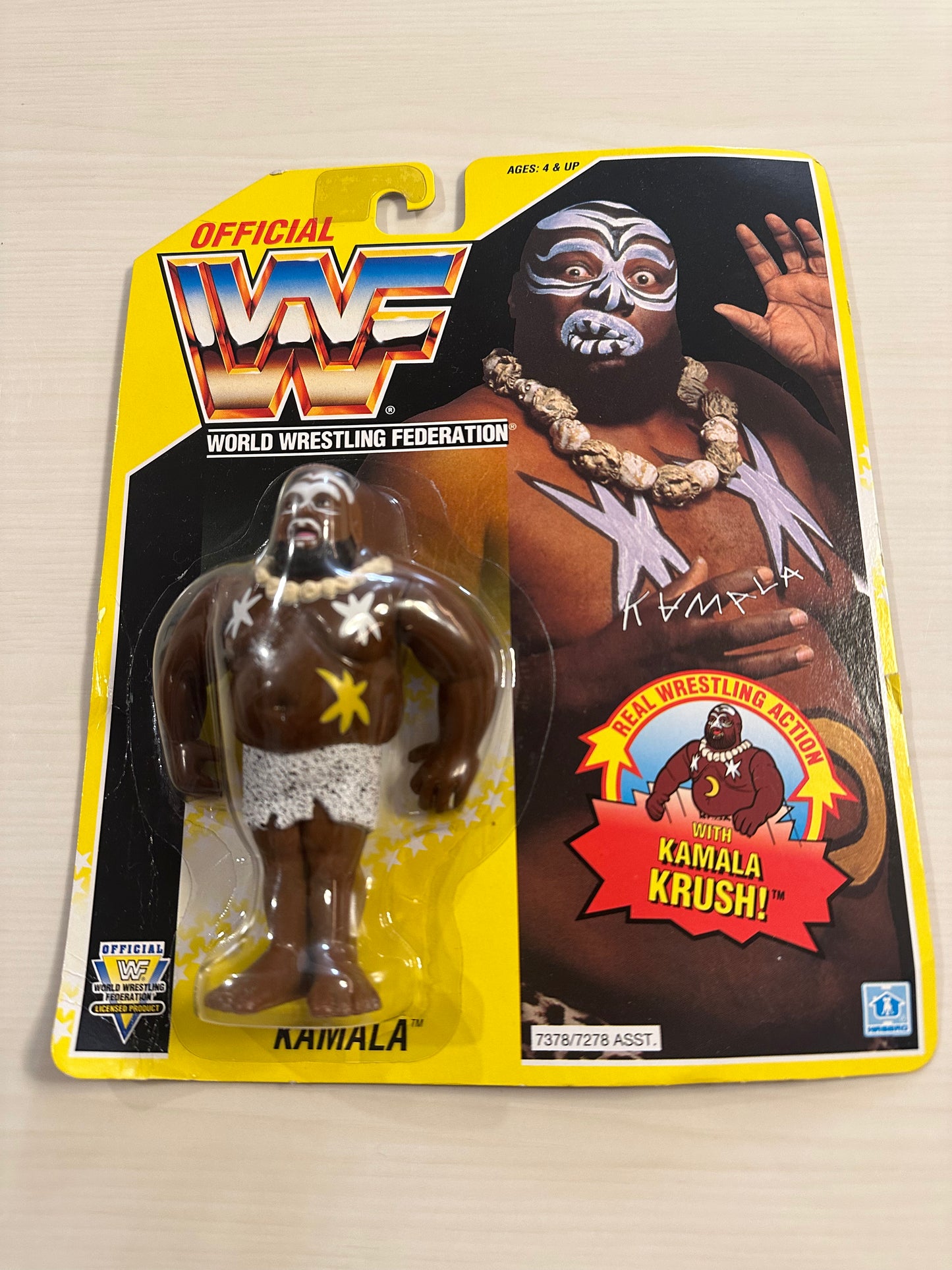 Kamala Series 7 WWF Hasbro