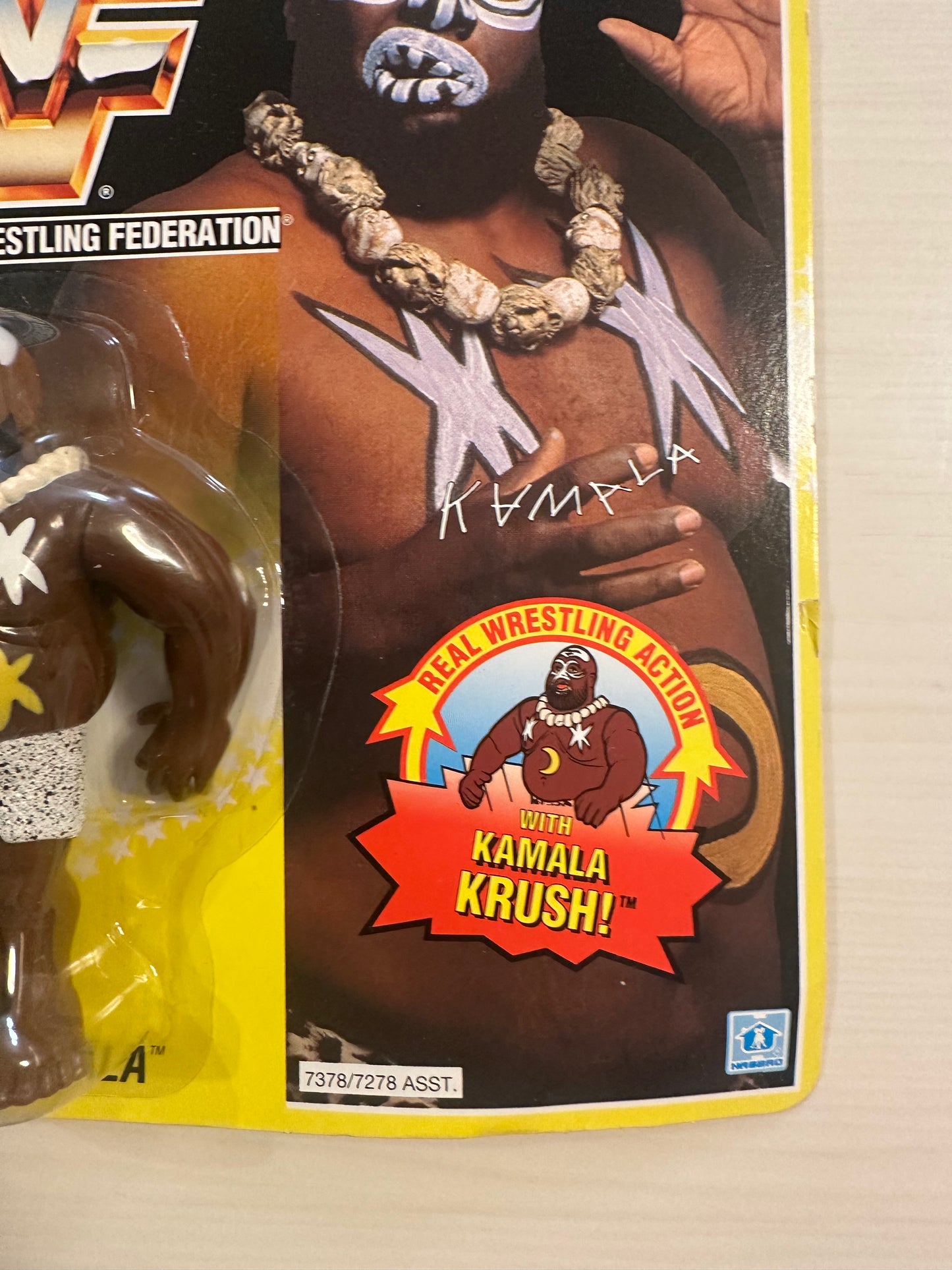 Kamala Series 7 WWF Hasbro