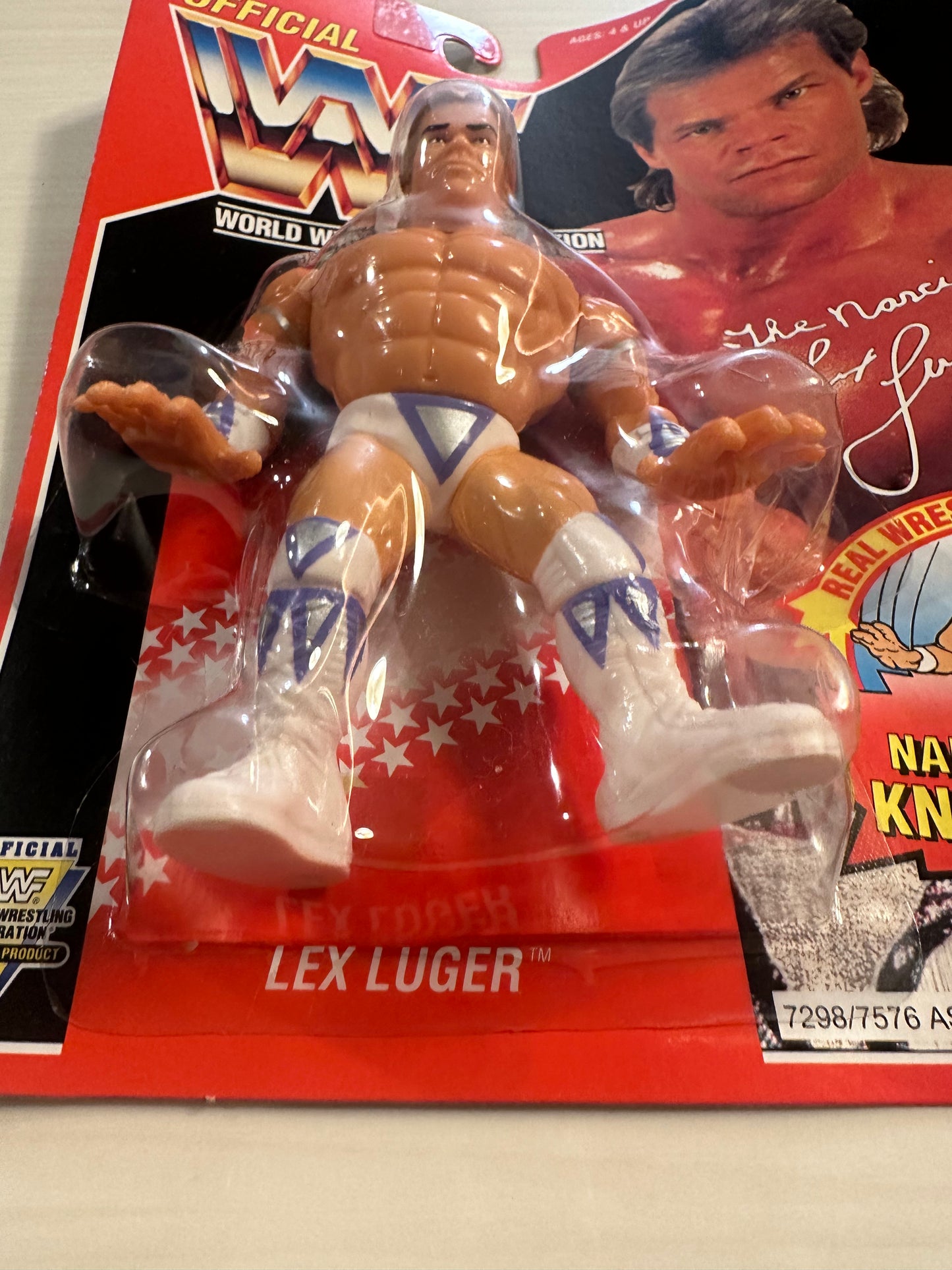 Lex Luger Series 8 WWF Hasbro