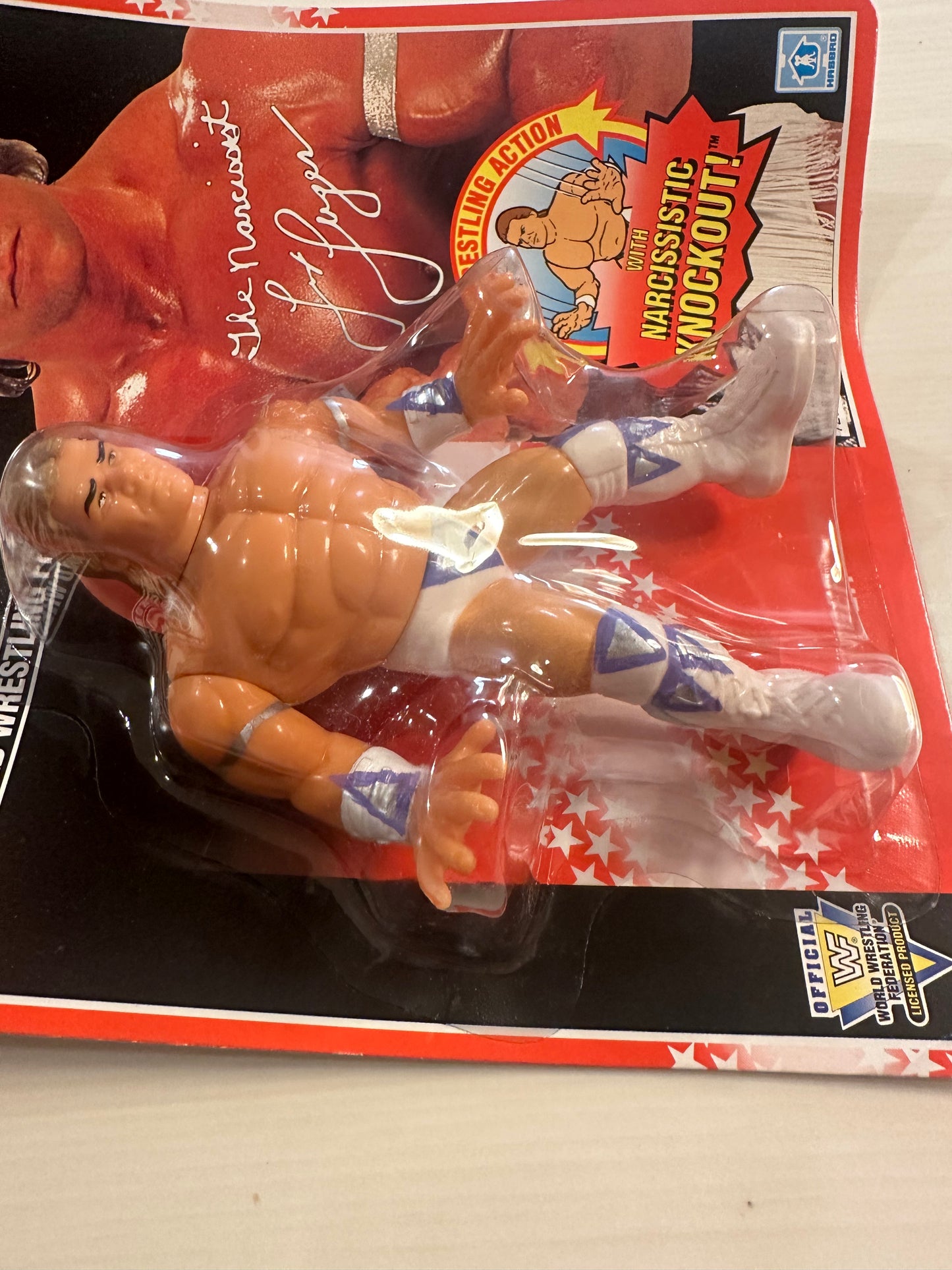 Lex Luger Series 8 WWF Hasbro