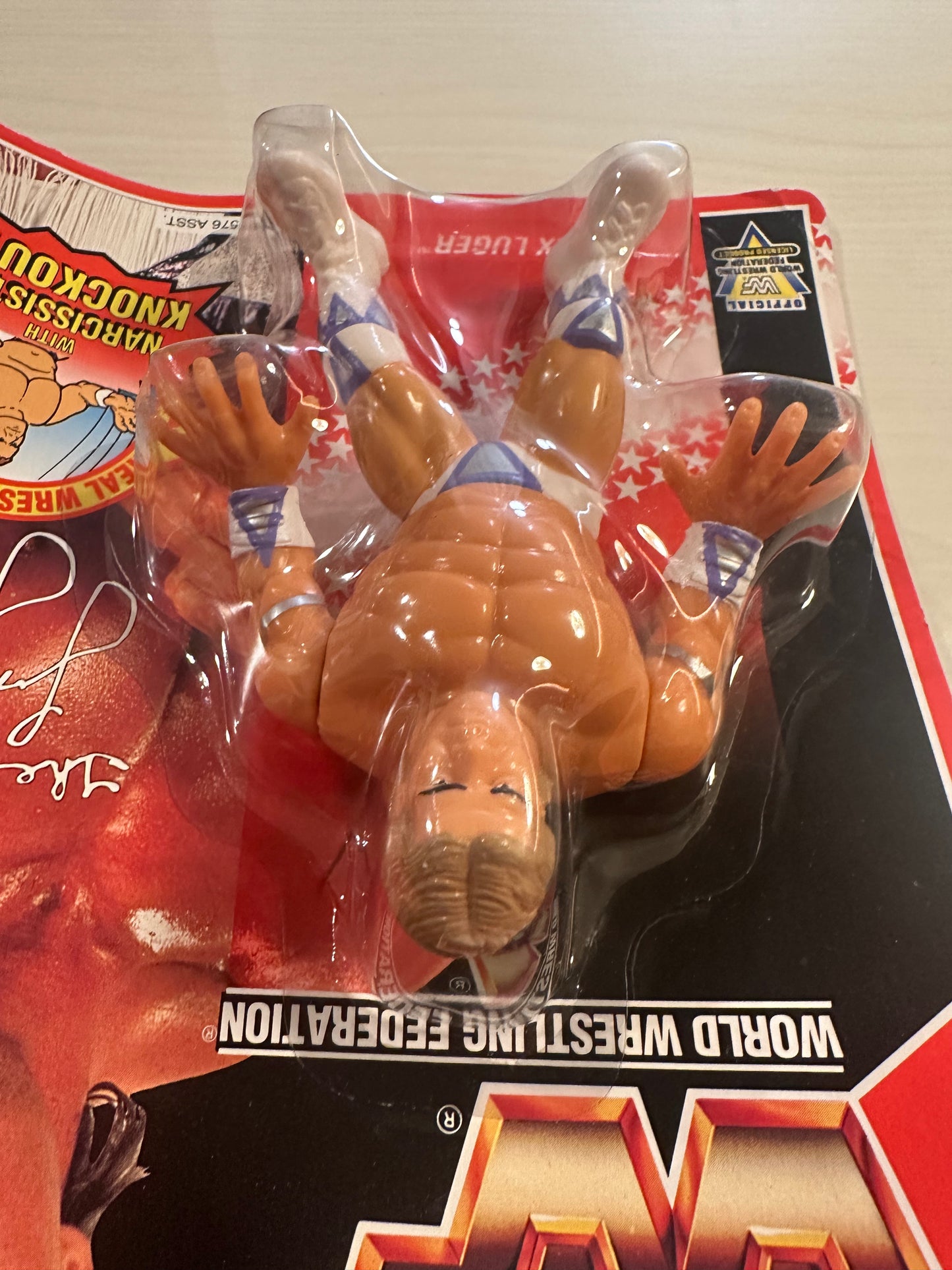 Lex Luger Series 8 WWF Hasbro