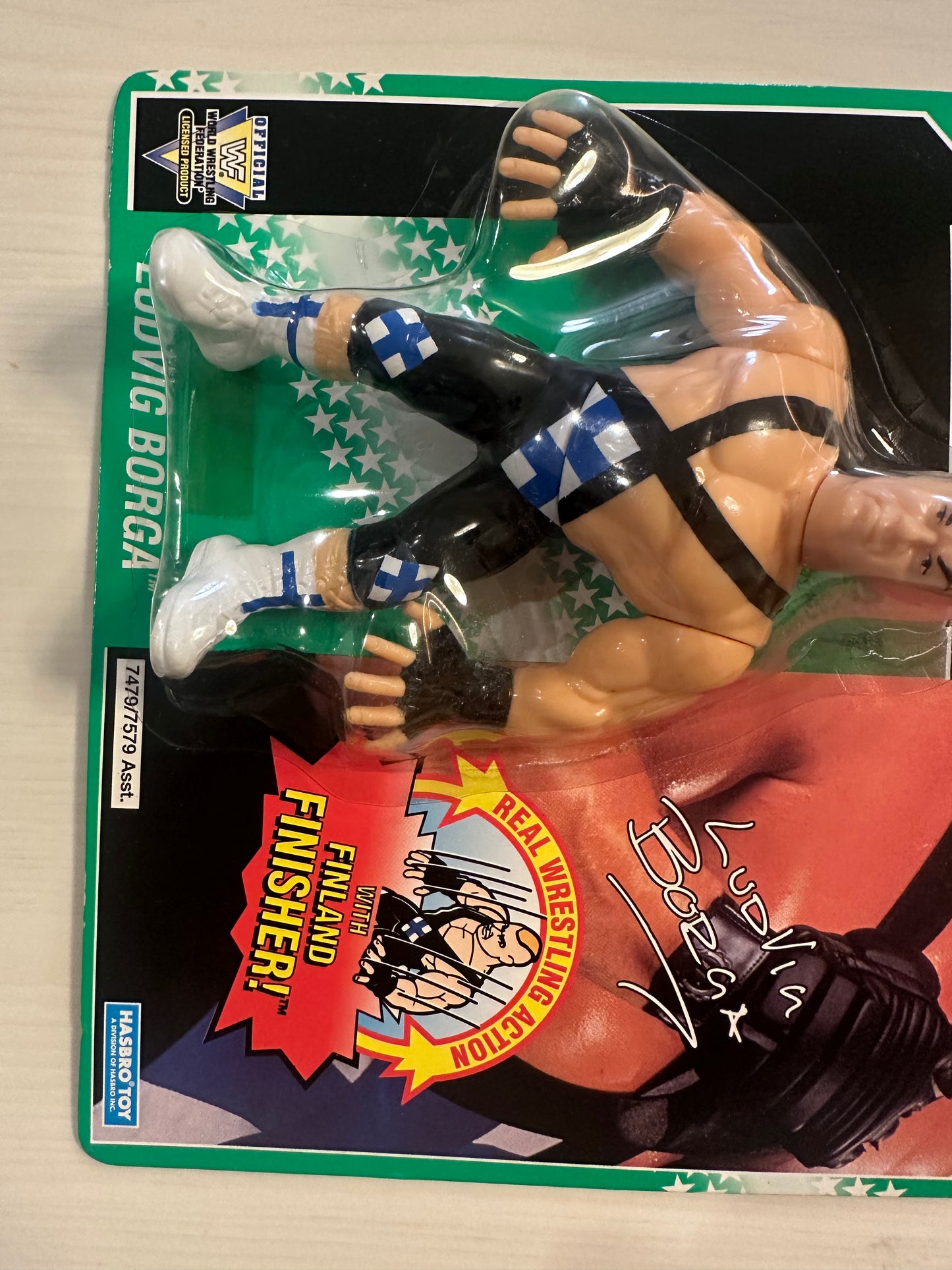 Ludvig Borga Series 11 WWF Hasbro