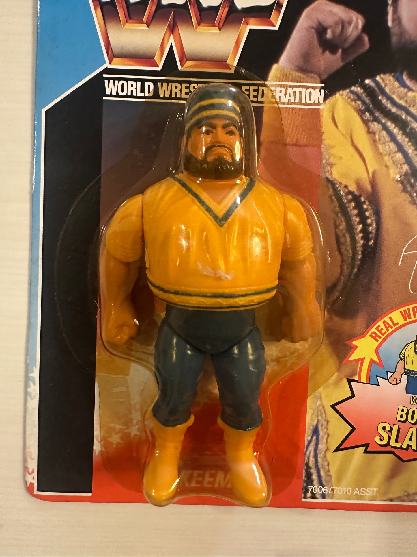Akeem Series 1 WWF Hasbro