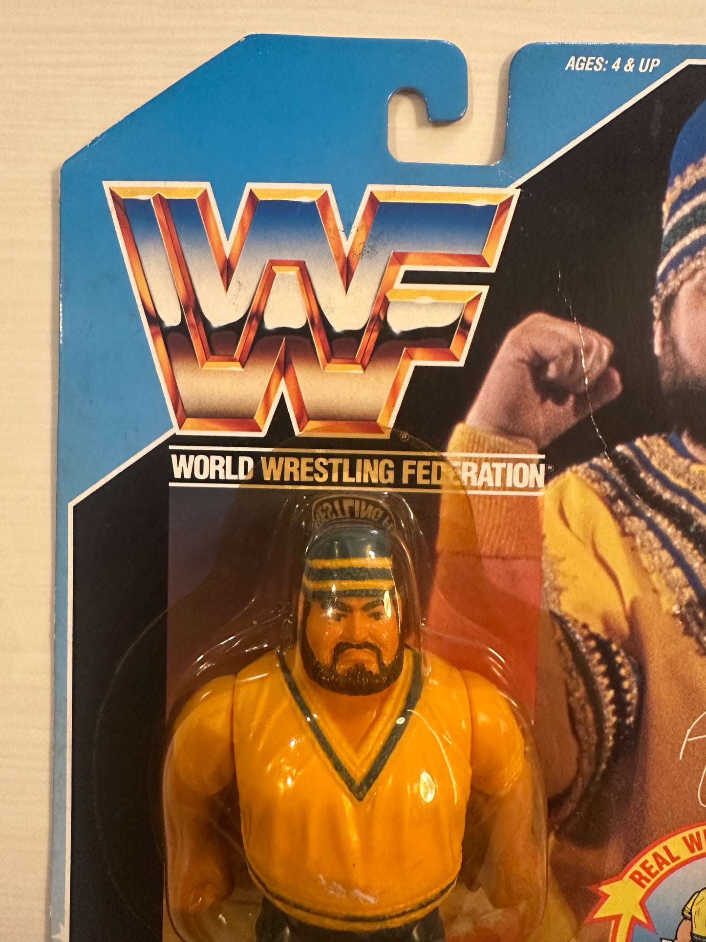 Akeem Series 1 WWF Hasbro