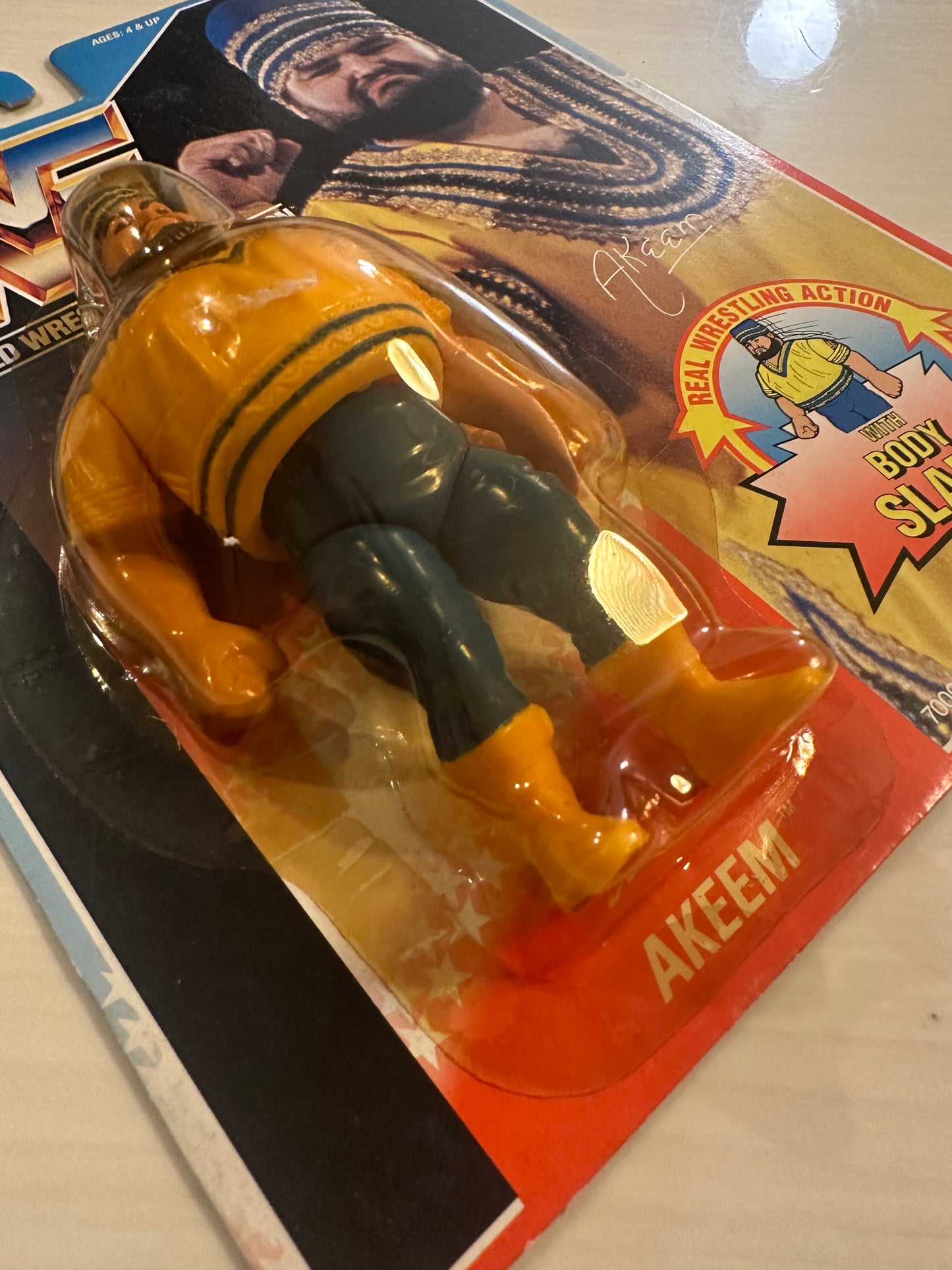 Akeem Series 1 WWF Hasbro