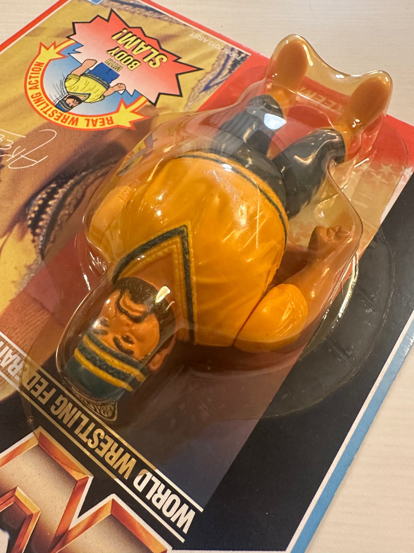 Akeem Series 1 WWF Hasbro