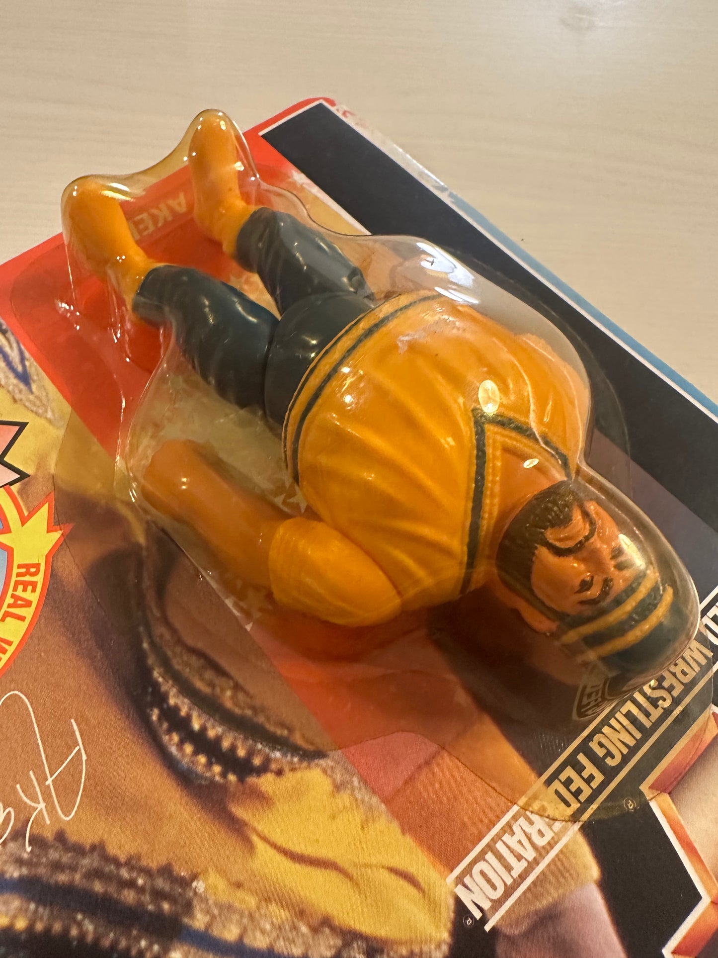 Akeem Series 1 WWF Hasbro
