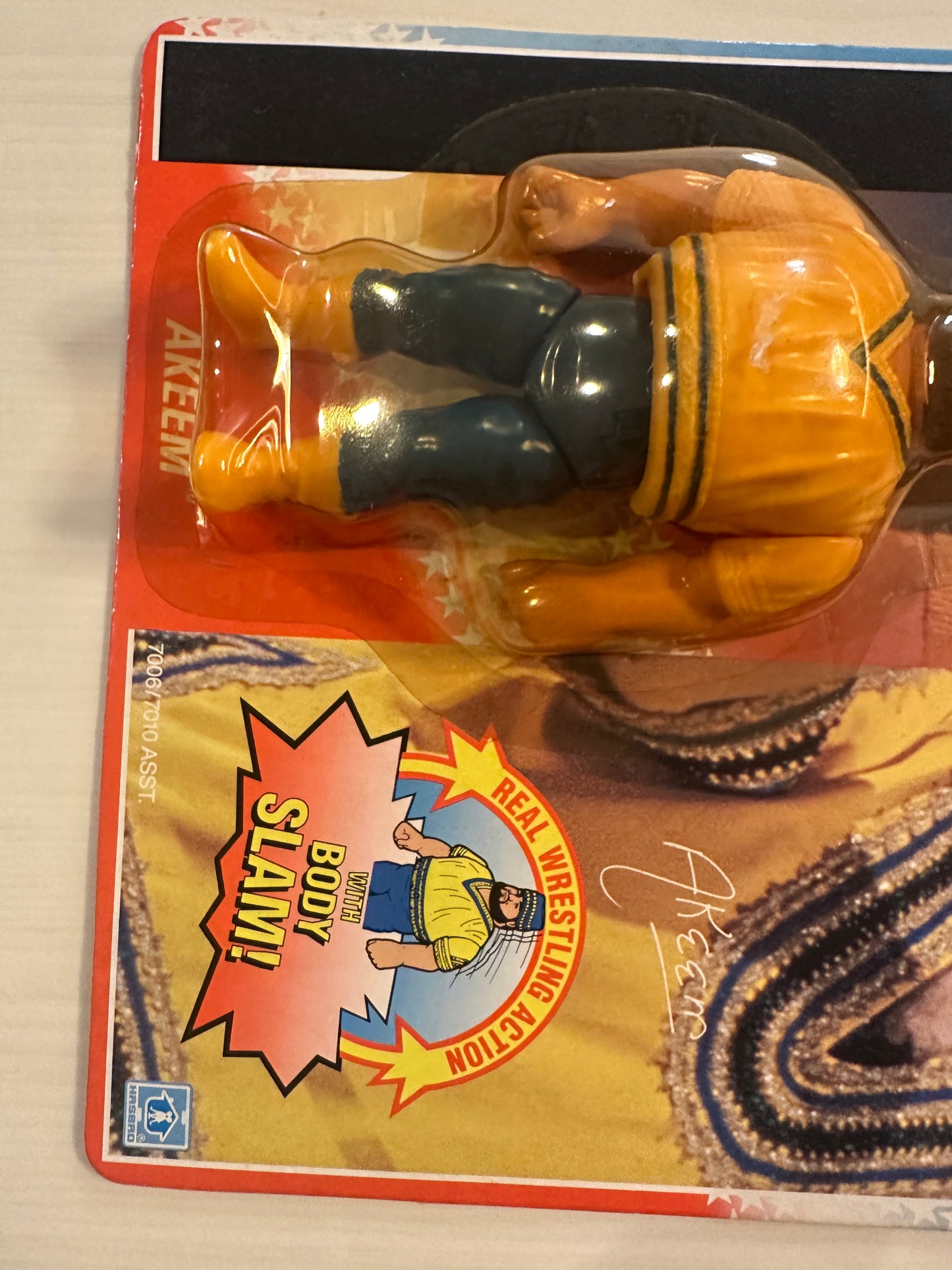 Akeem Series 1 WWF Hasbro