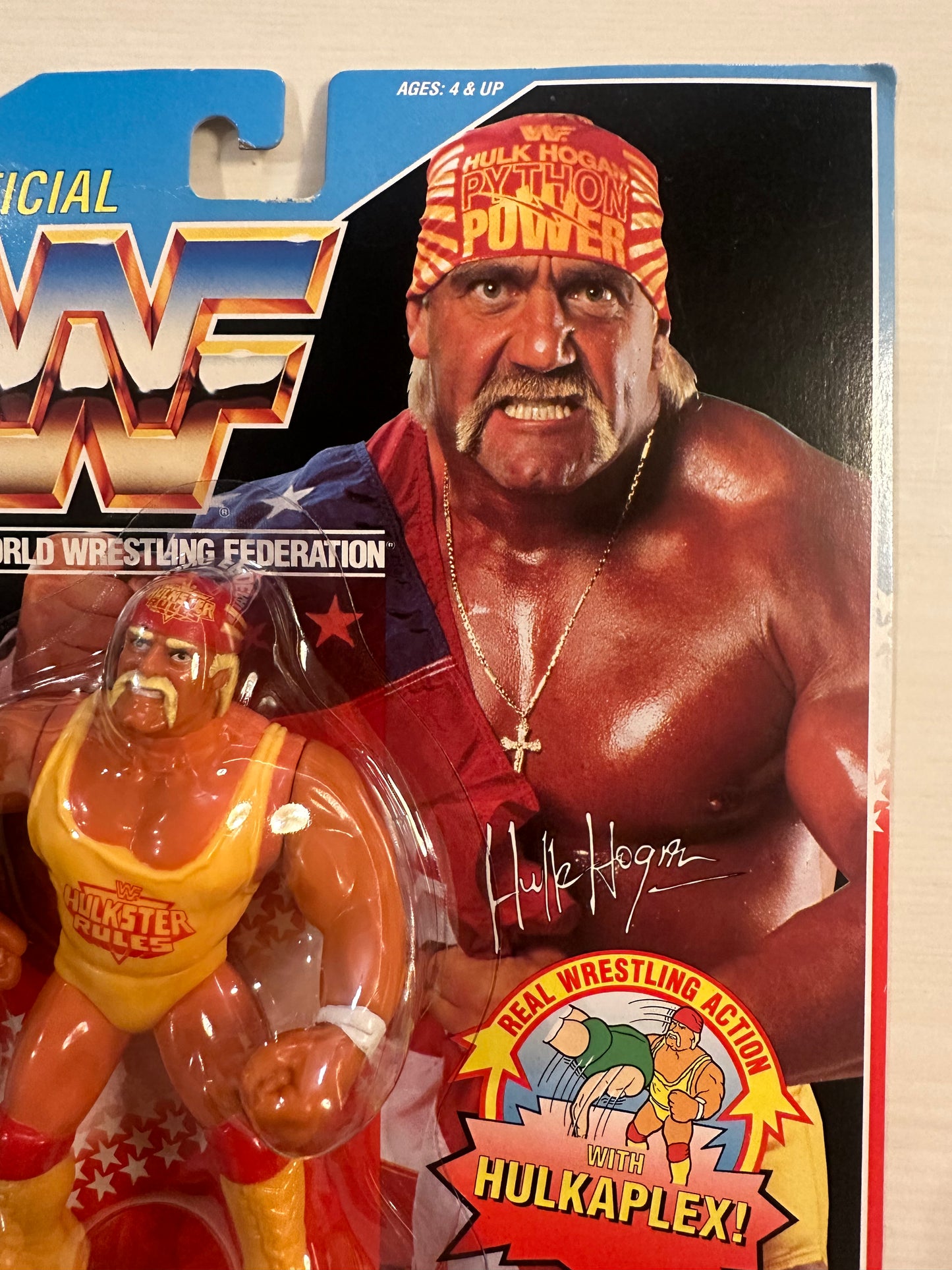 Hulk Hogan Series 3 WWF Hasbro