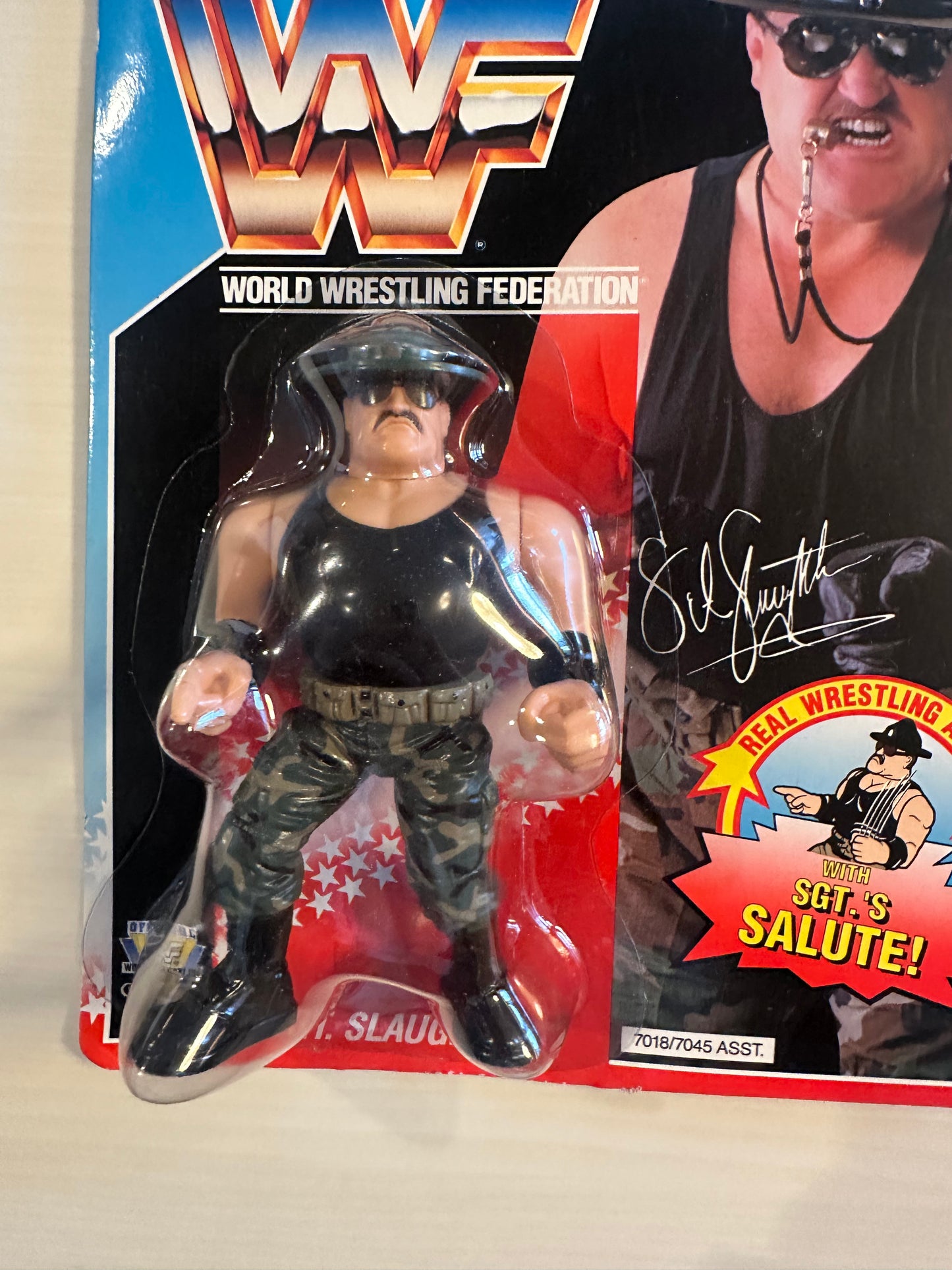 Sgt Slaughter Series 3 WWF Hasbro