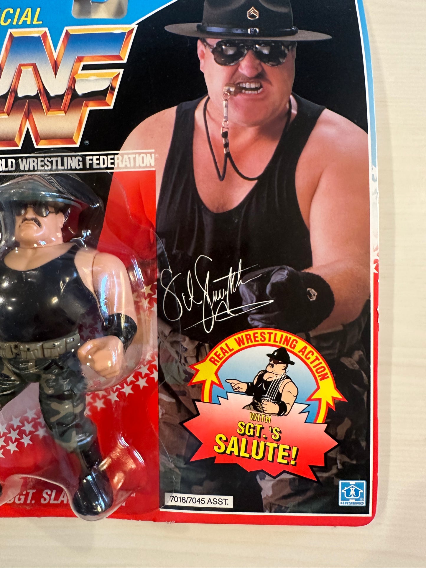 Sgt Slaughter Series 3 WWF Hasbro