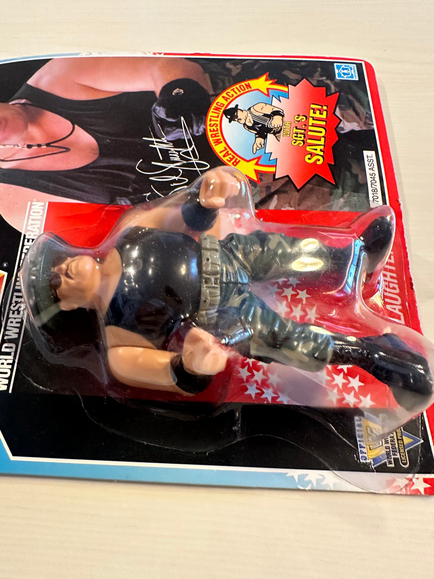 Sgt Slaughter Series 3 WWF Hasbro
