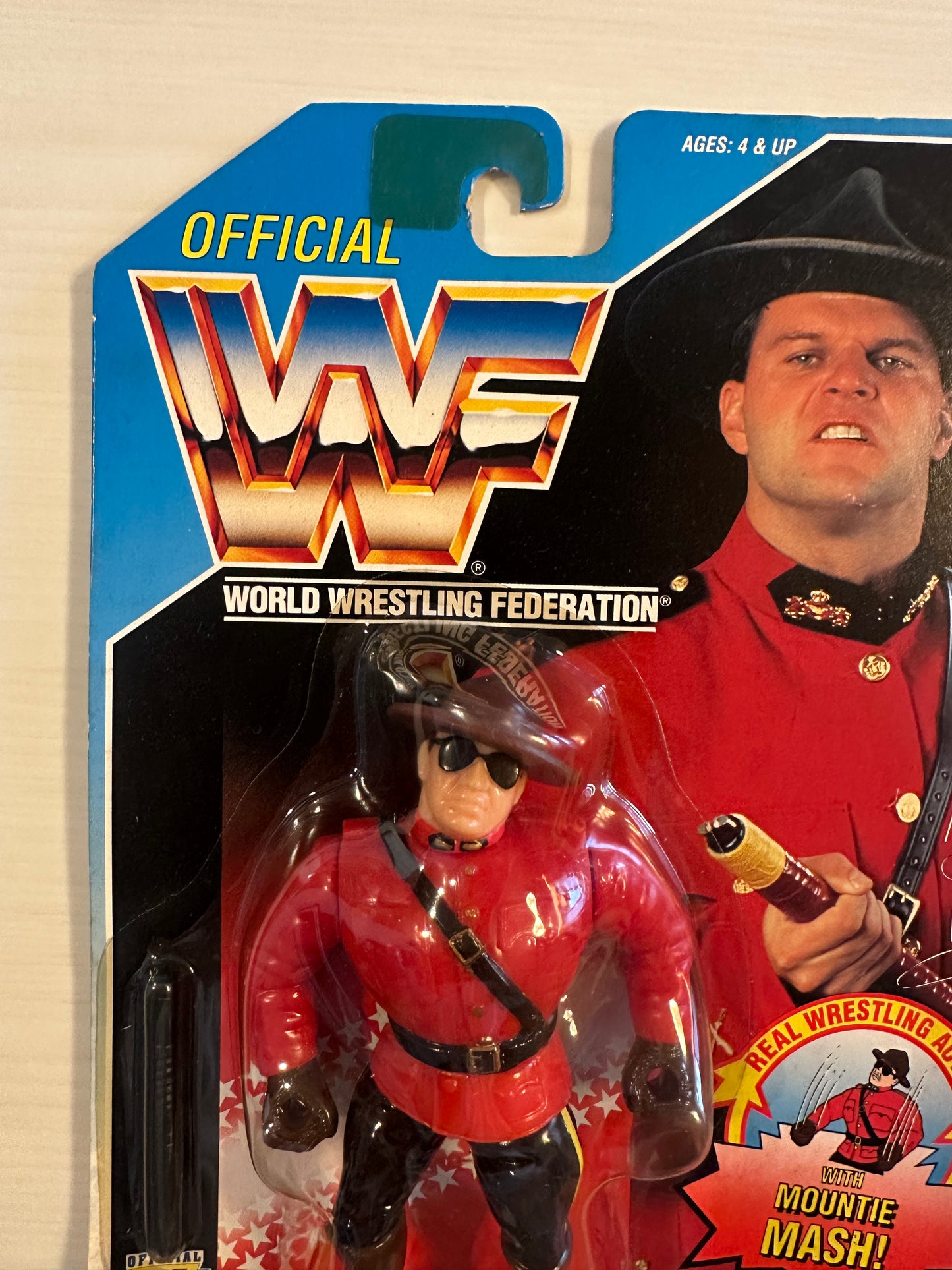 The Mountie Series 5 WWF Hasbro