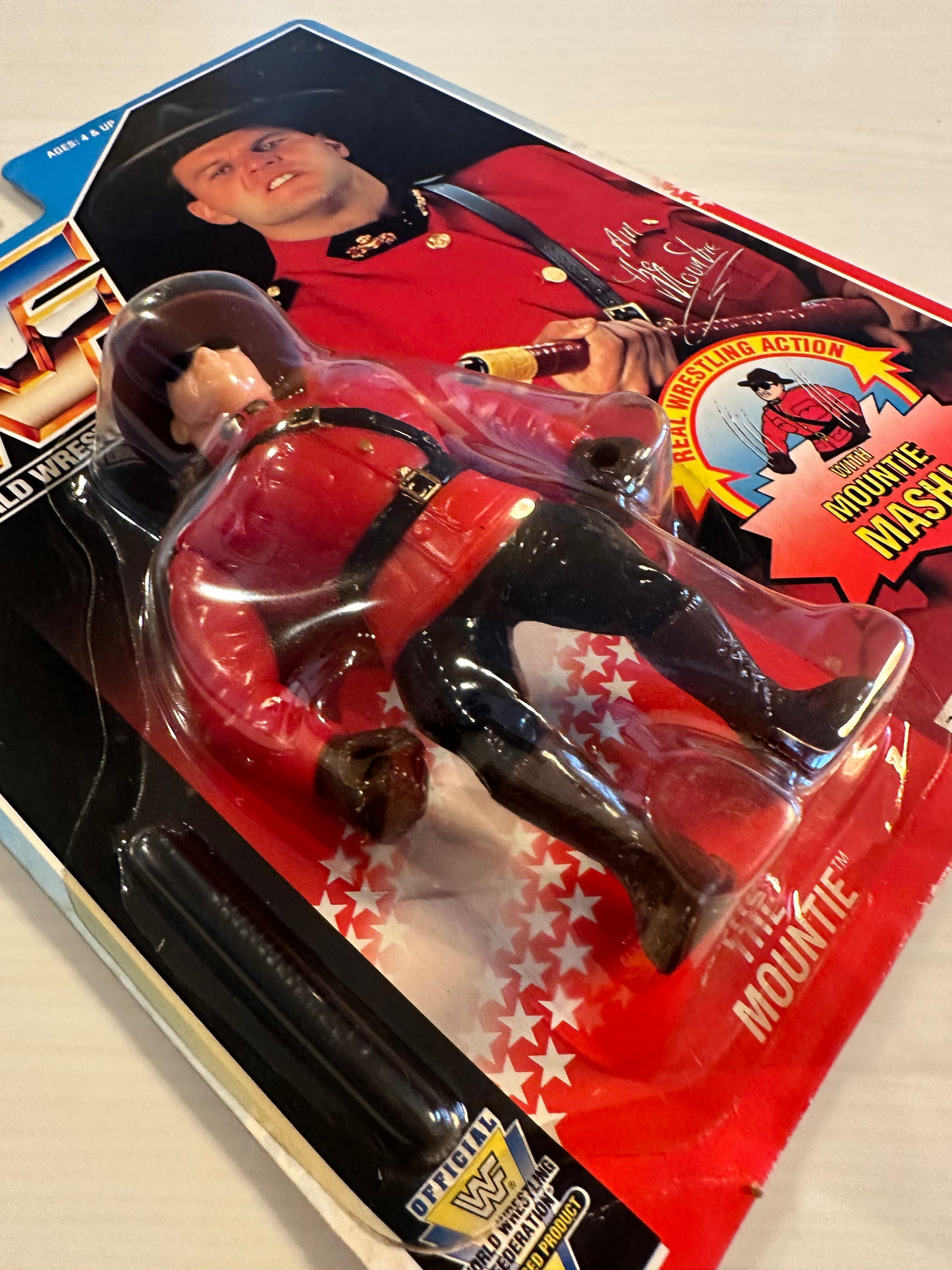 The Mountie Series 5 WWF Hasbro
