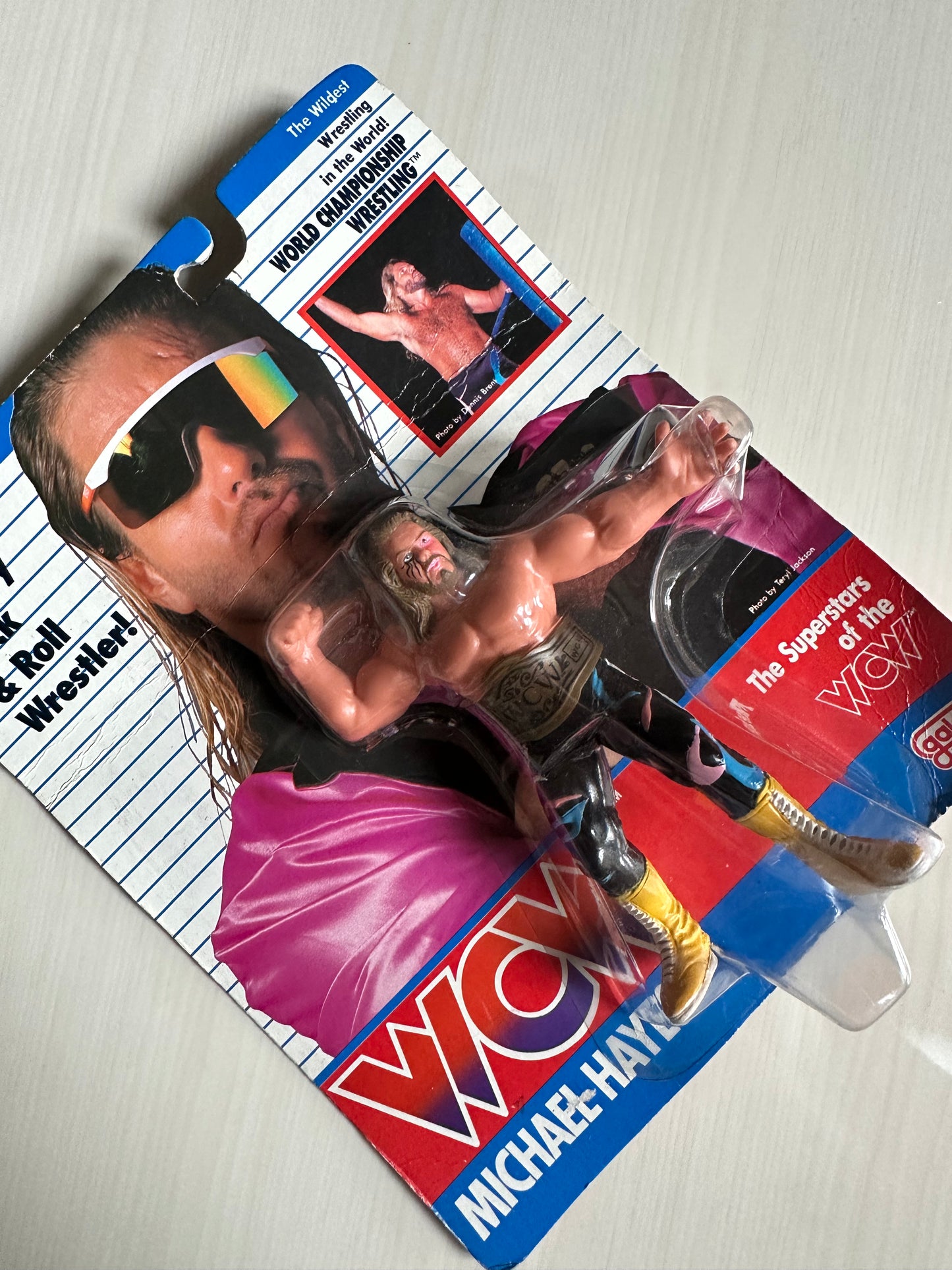 Michael PS Hayes WCW Galoob UK Exclusive
