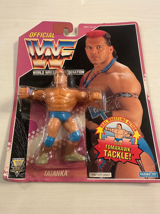 Tatanka Series 9 WWF Hasbro