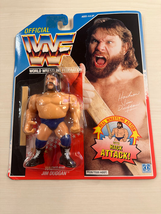 Hacksaw Jim Duggan Series 2 WWF Hasbro