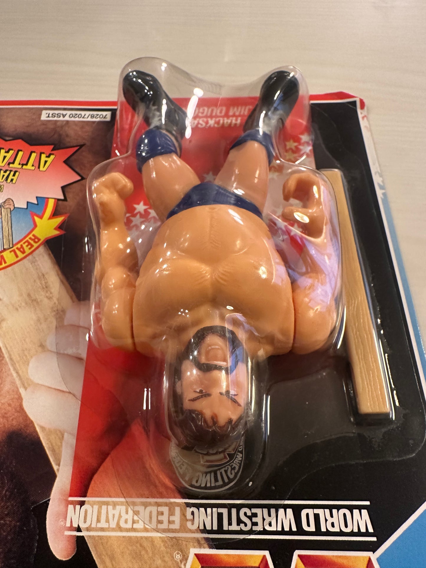 Hacksaw Jim Duggan Series 2 WWF Hasbro