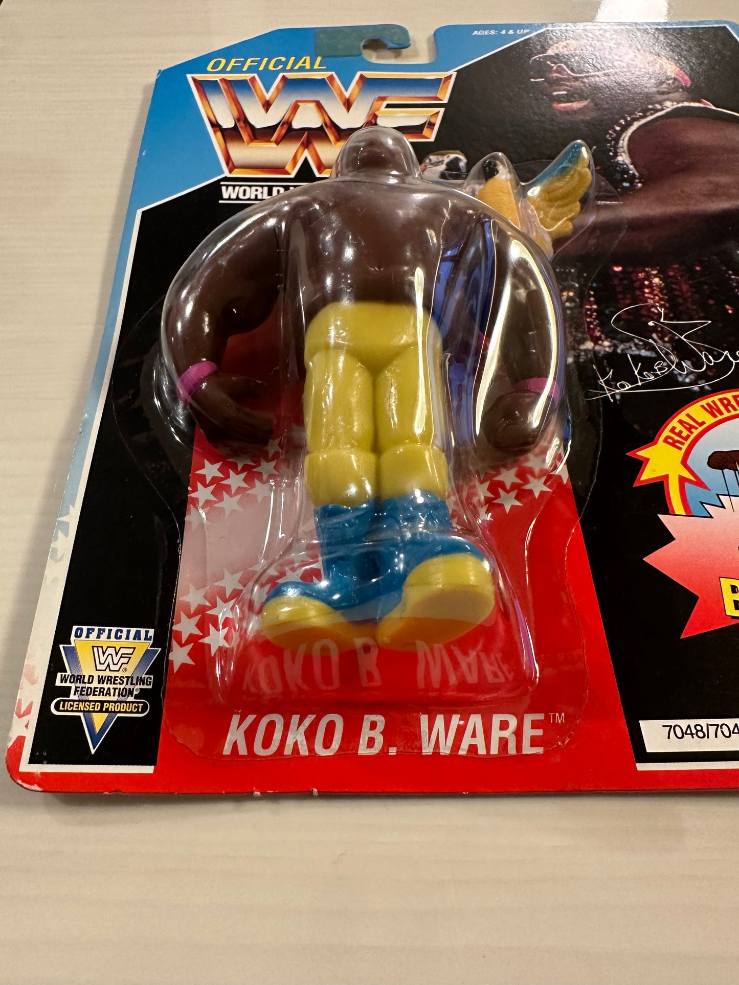 Koko B Ware Series 3 WWF Hasbro
