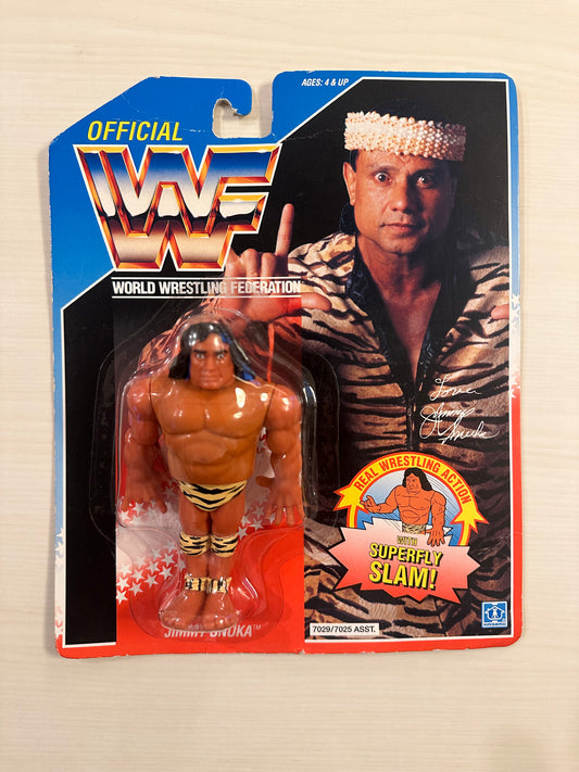 Superfly Jimmy Snuka Series 2 WWF Hasbro