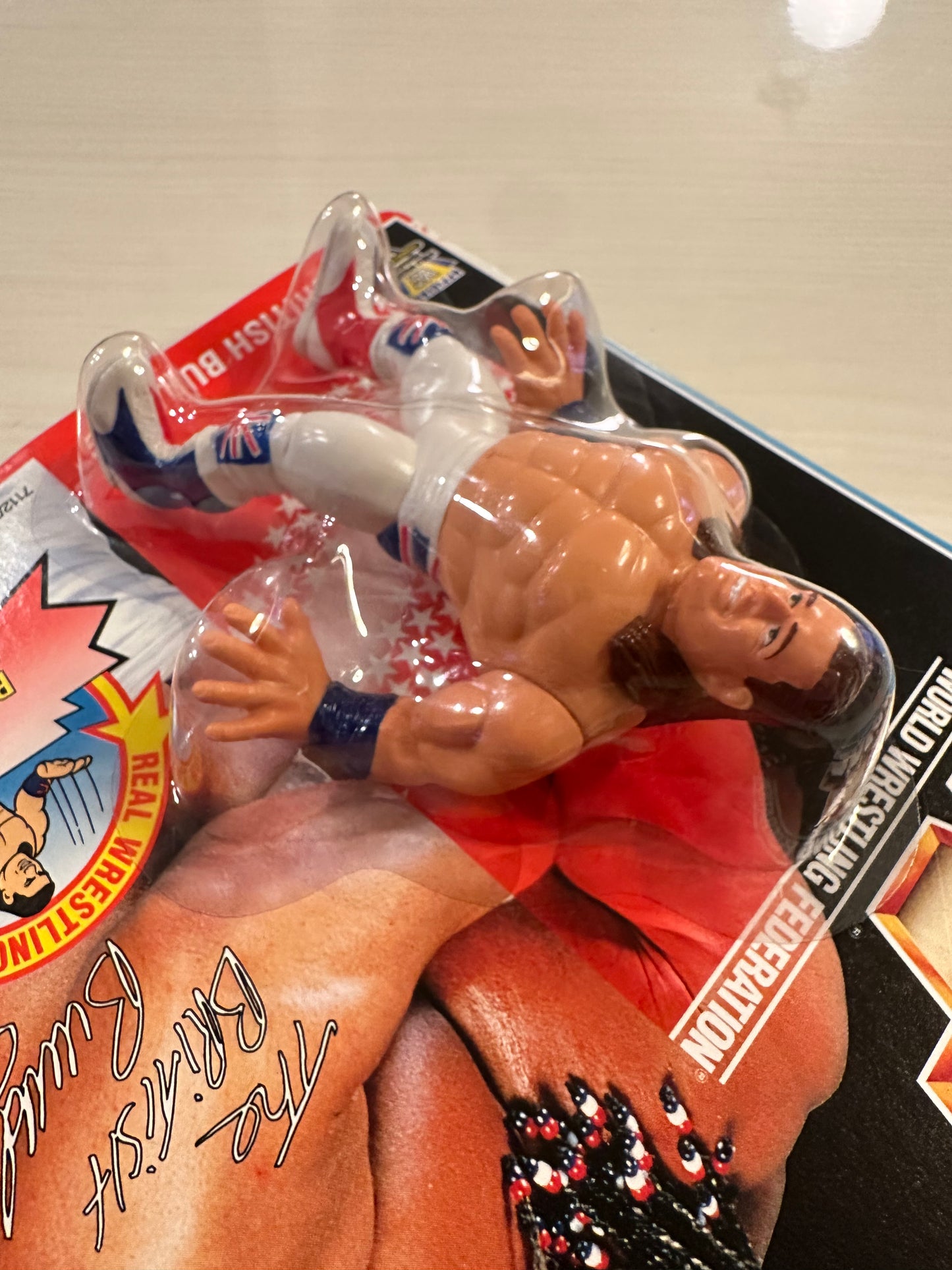 British Bulldog Series 4 WWF Hasbro