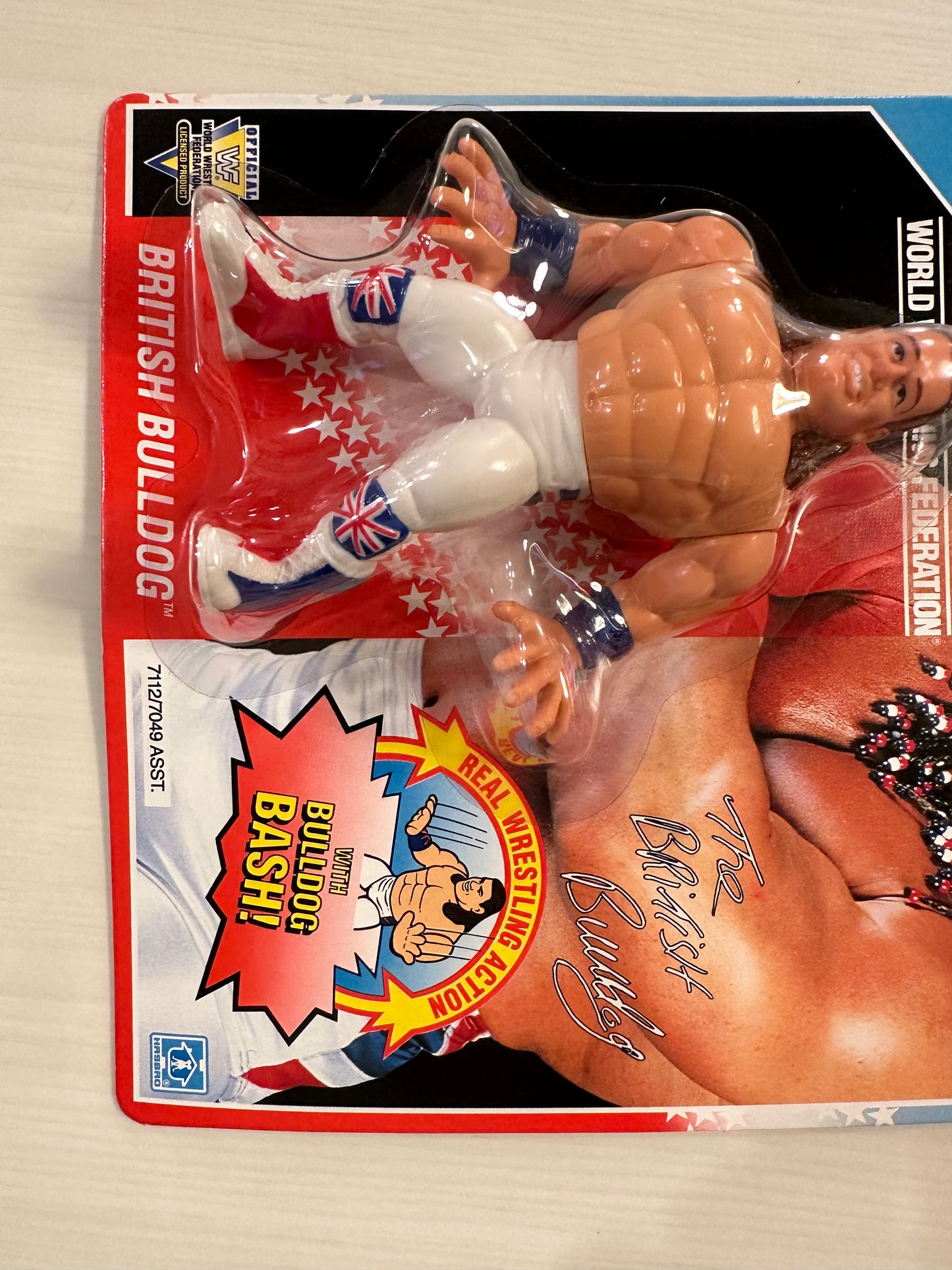 British Bulldog Series 4 WWF Hasbro