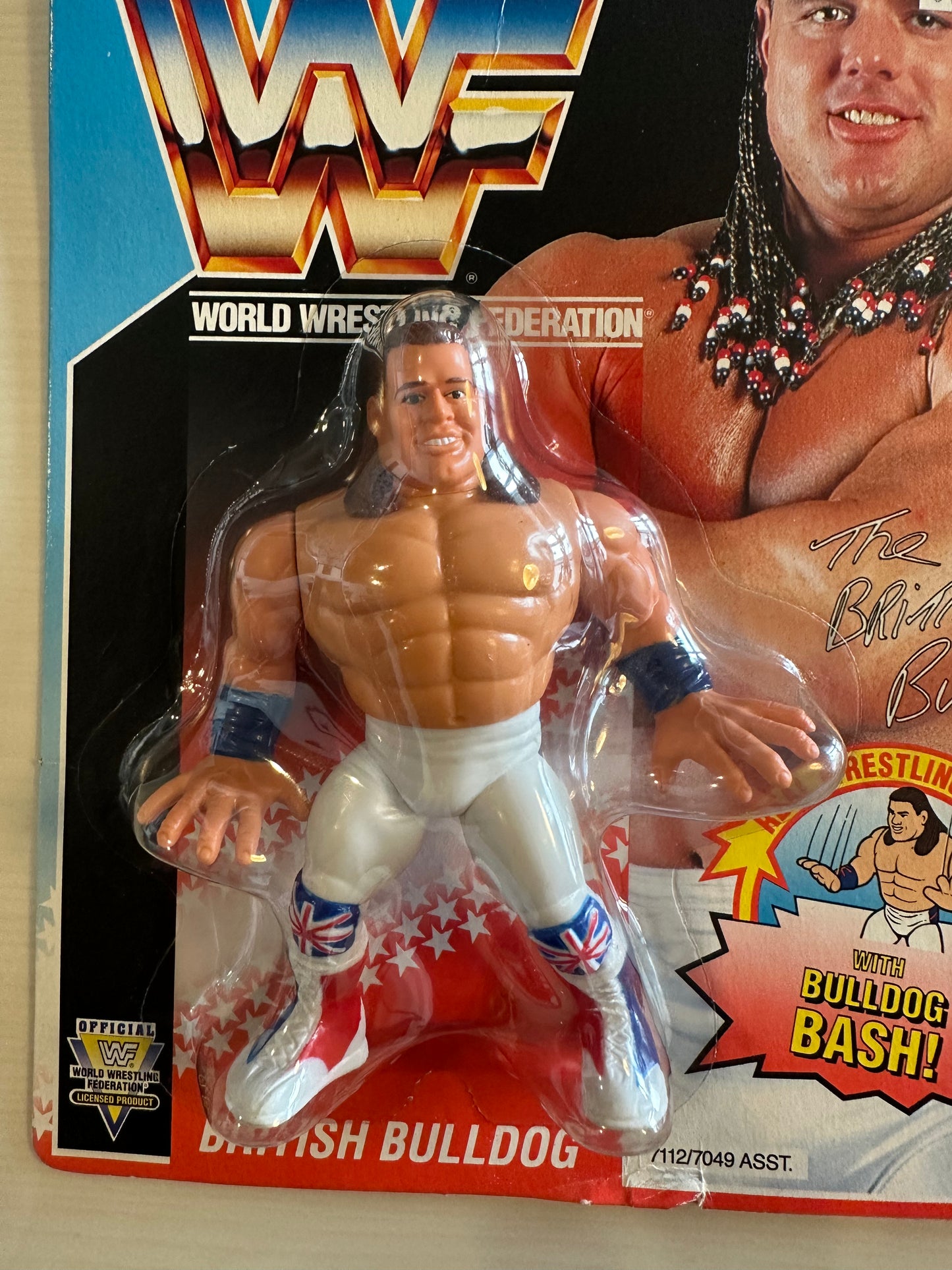 British Bulldog Series 4 WWF Hasbro