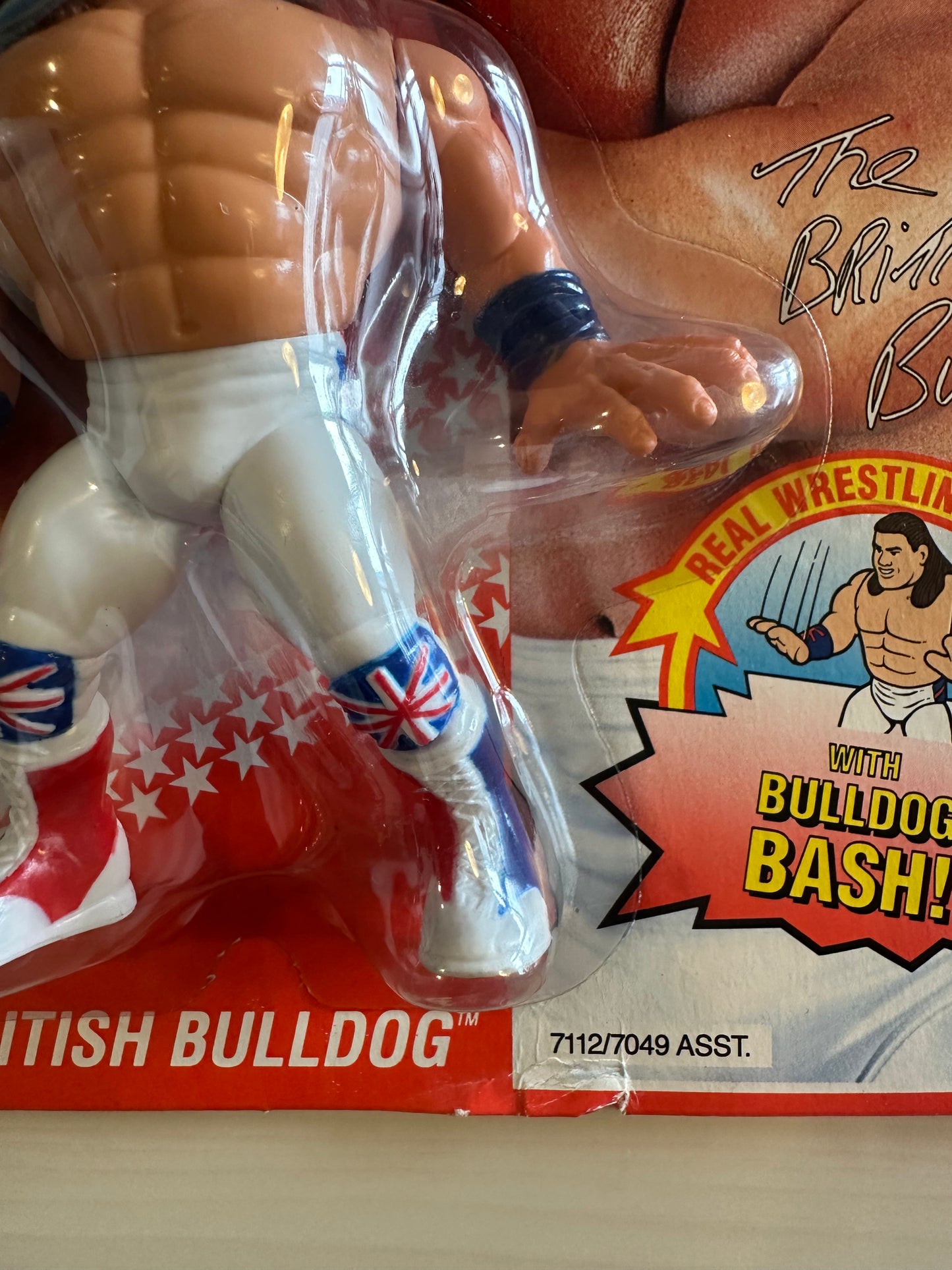 British Bulldog Series 4 WWF Hasbro
