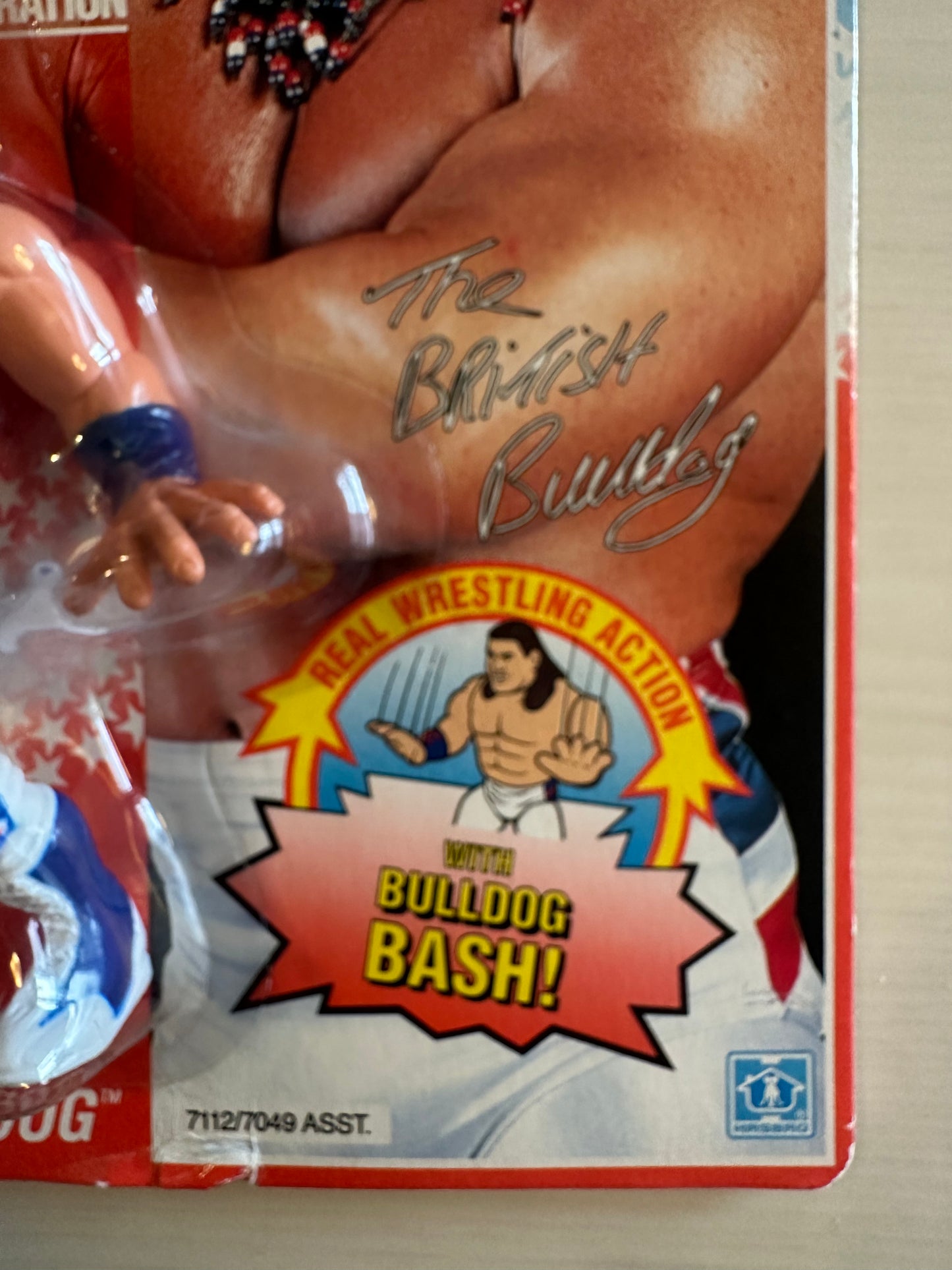 British Bulldog Series 4 WWF Hasbro