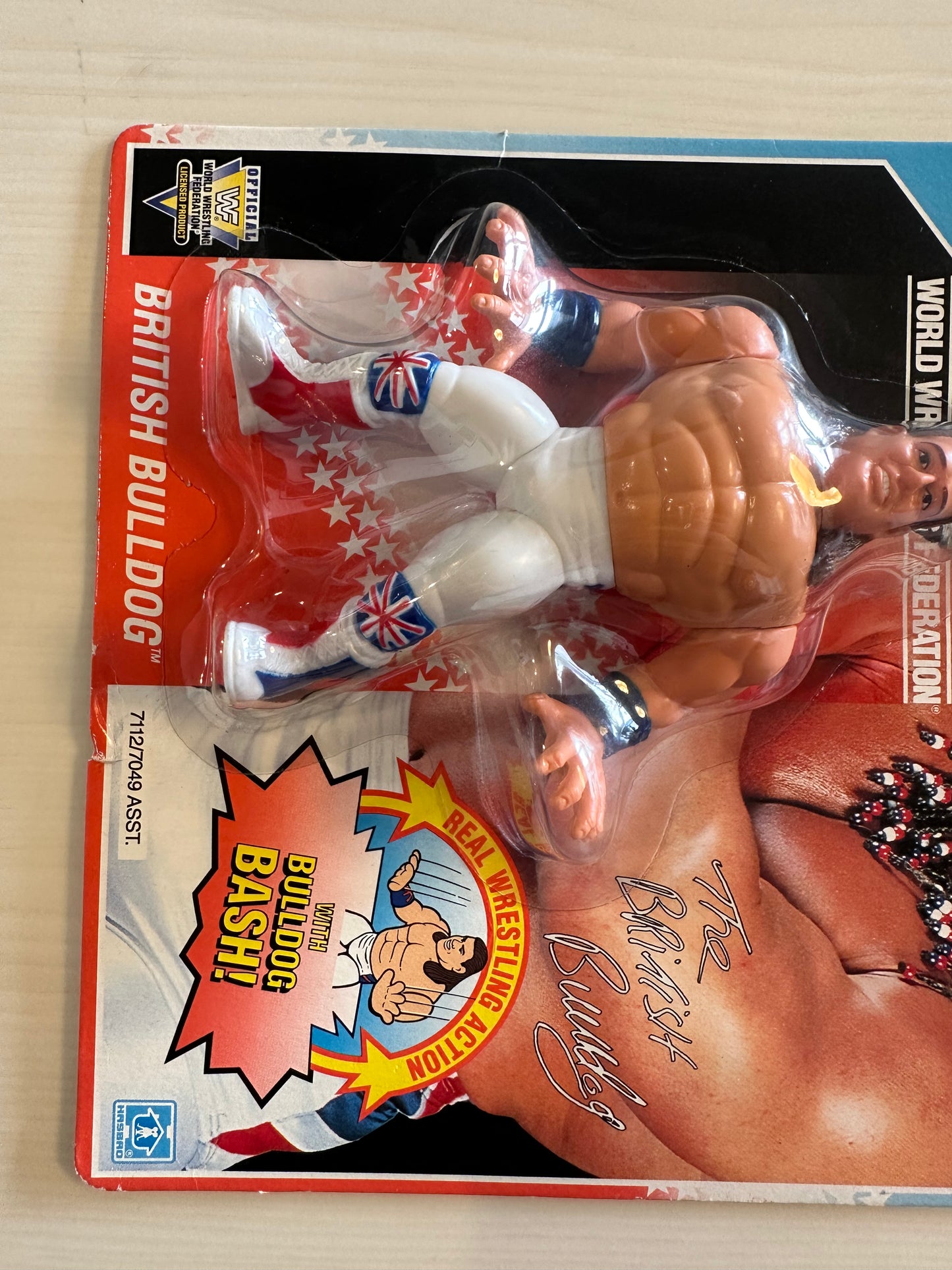 British Bulldog Series 4 WWF Hasbro