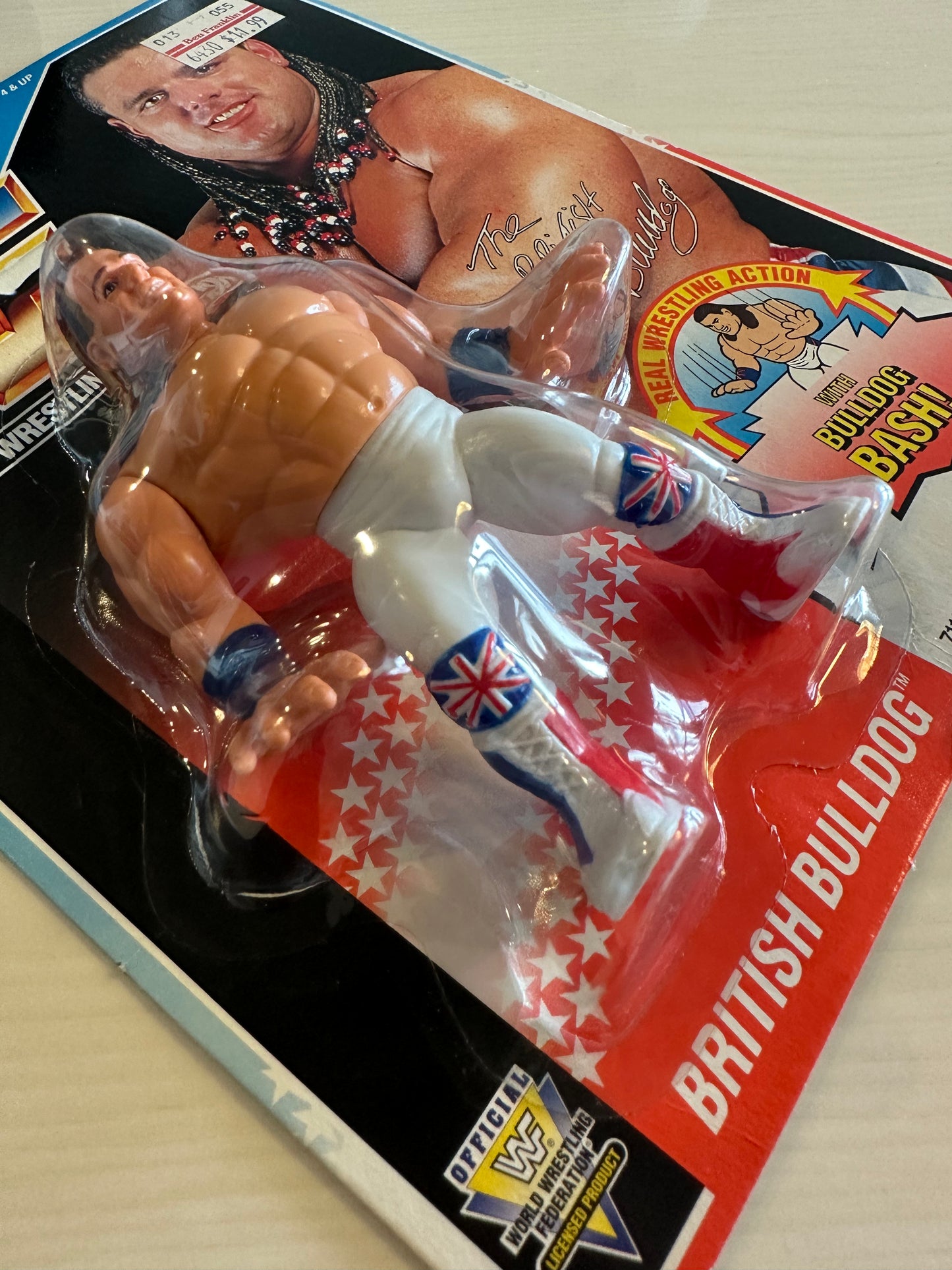 British Bulldog Series 4 WWF Hasbro