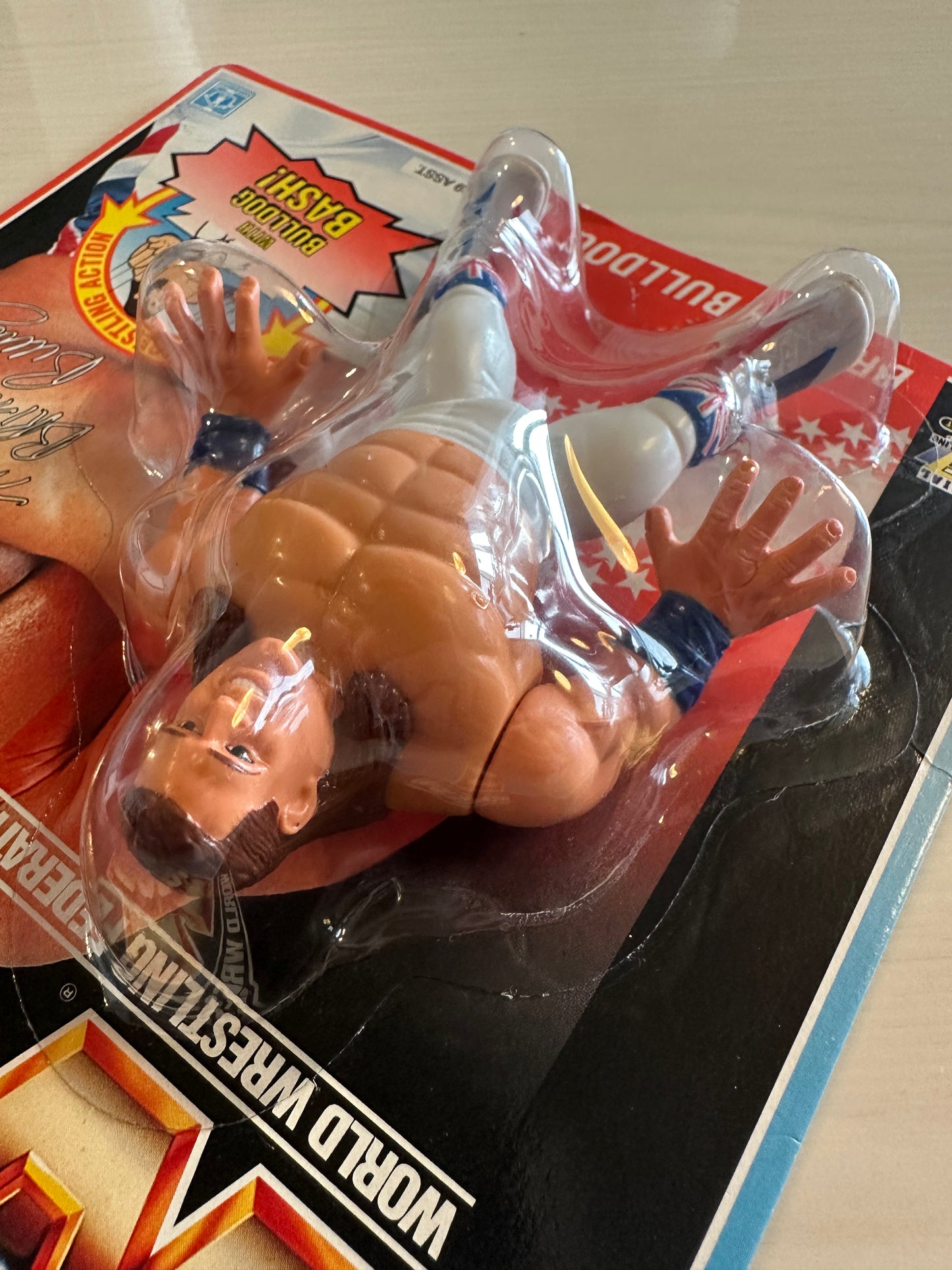 British Bulldog Series 4 WWF Hasbro
