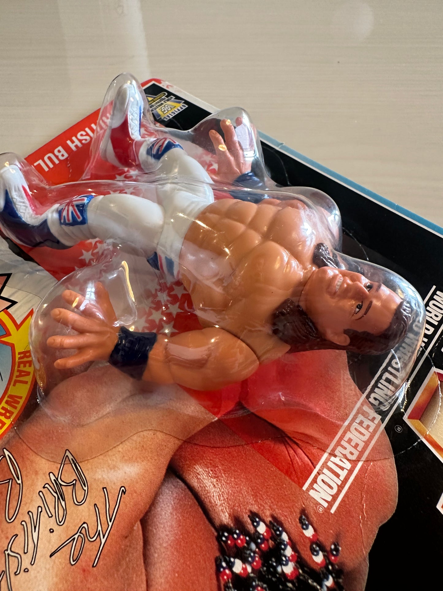 British Bulldog Series 4 WWF Hasbro