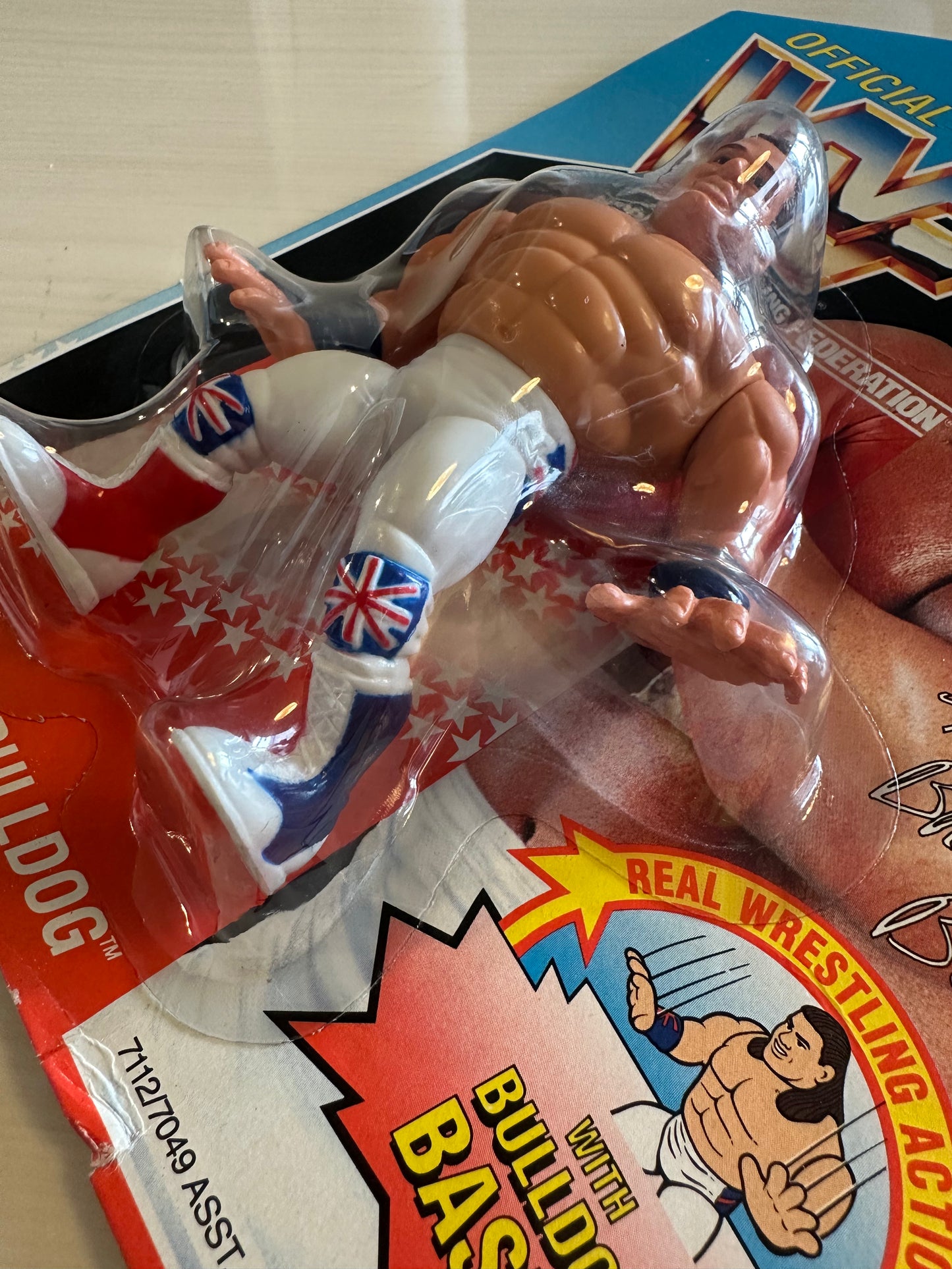 British Bulldog Series 4 WWF Hasbro