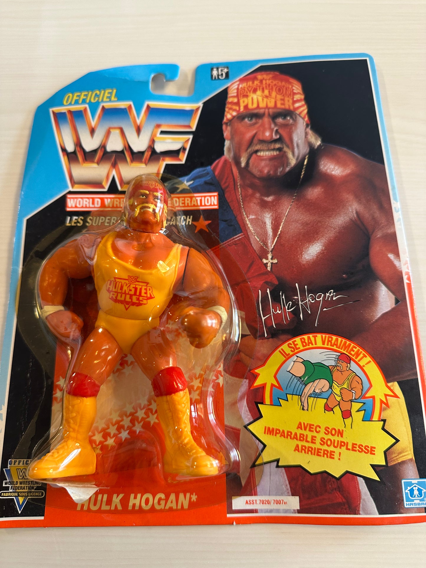 Hulk Hogan Series 3 WWF Hasbro
