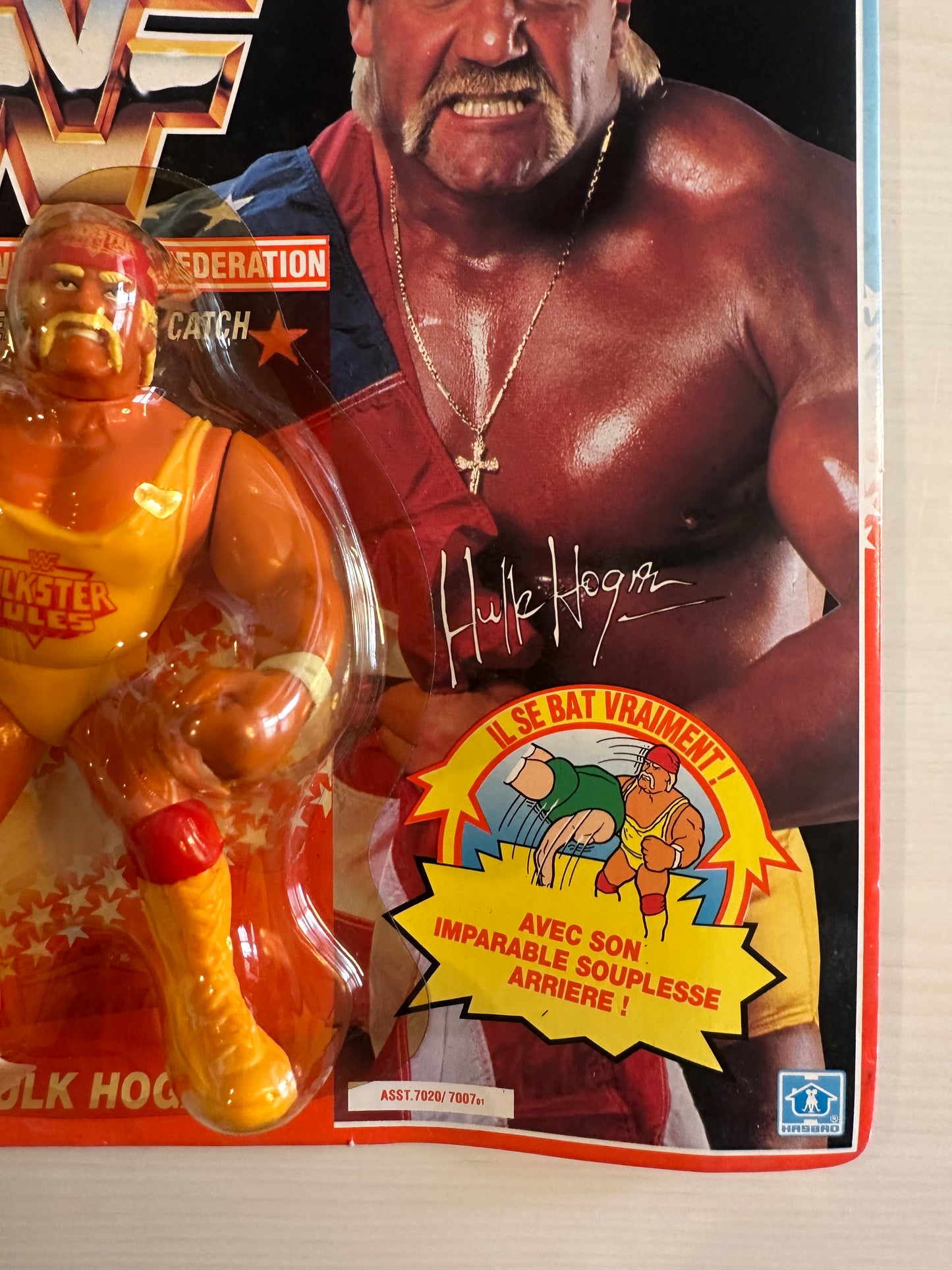 Hulk Hogan Series 3 WWF Hasbro