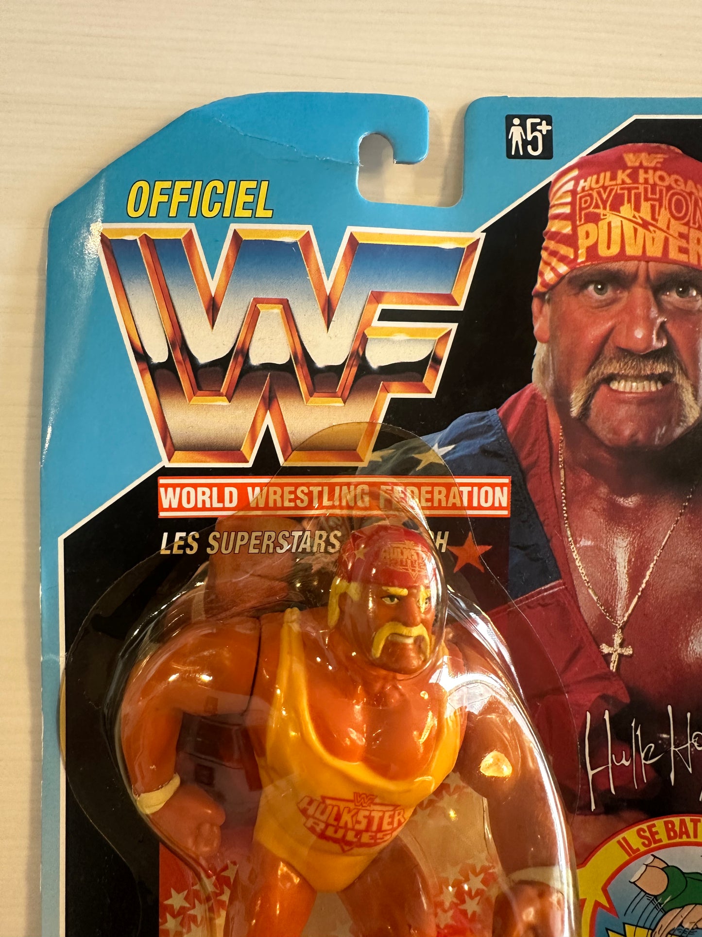 Hulk Hogan Series 3 WWF Hasbro