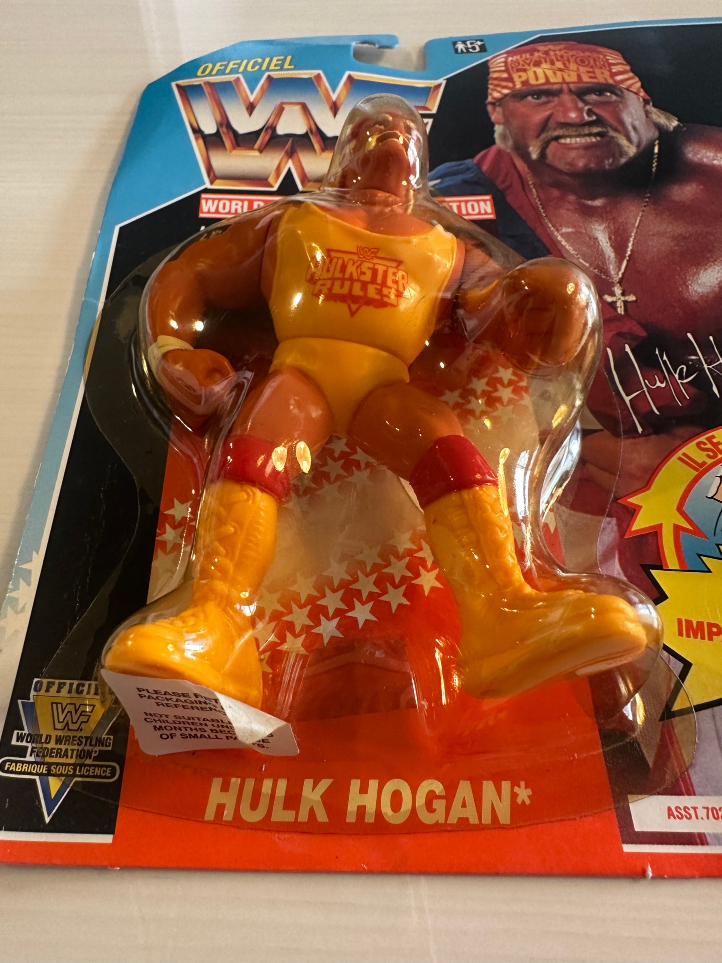 Hulk Hogan Series 3 WWF Hasbro