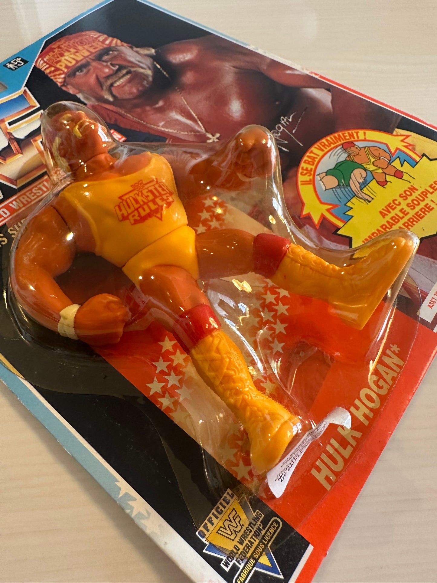 Hulk Hogan Series 3 WWF Hasbro