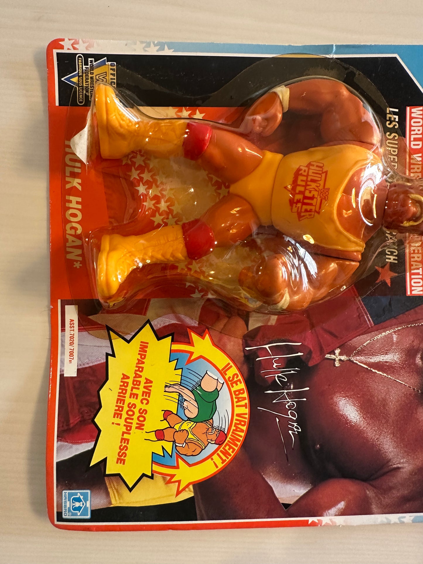 Hulk Hogan Series 3 WWF Hasbro